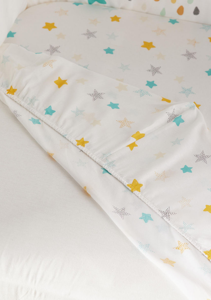Juniors 5-Piece Stars Embellished Bedding Set - 90x130 cm-Baby Bedding-image-4