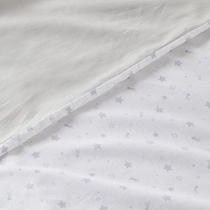 Juniors Star Print Duvet Cover and Pillowcase Set-Baby Bedding-image-3