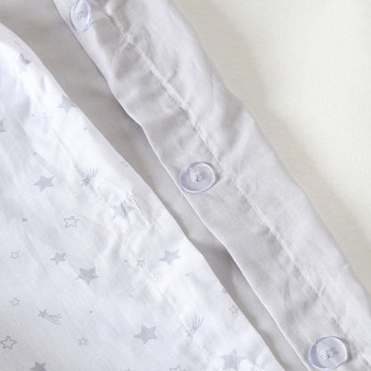 Juniors Star Print Duvet Cover and Pillowcase Set-Baby Bedding-image-4