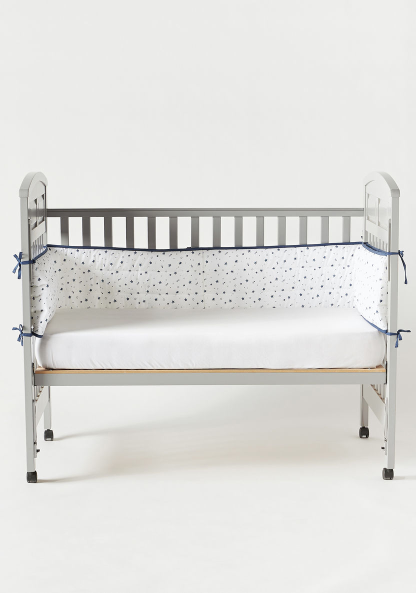 Juniors Printed Cot Bumper-Baby Bedding-image-1