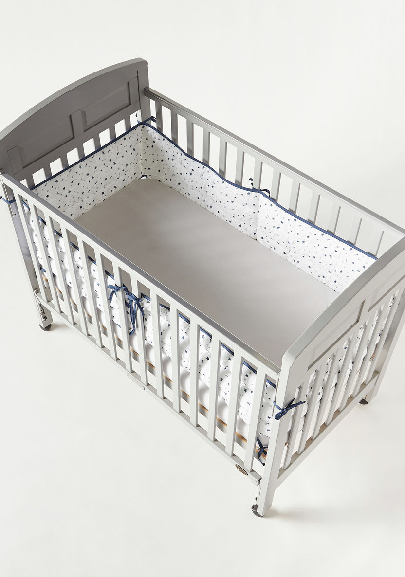 Juniors Printed Cot Bumper-Baby Bedding-image-4