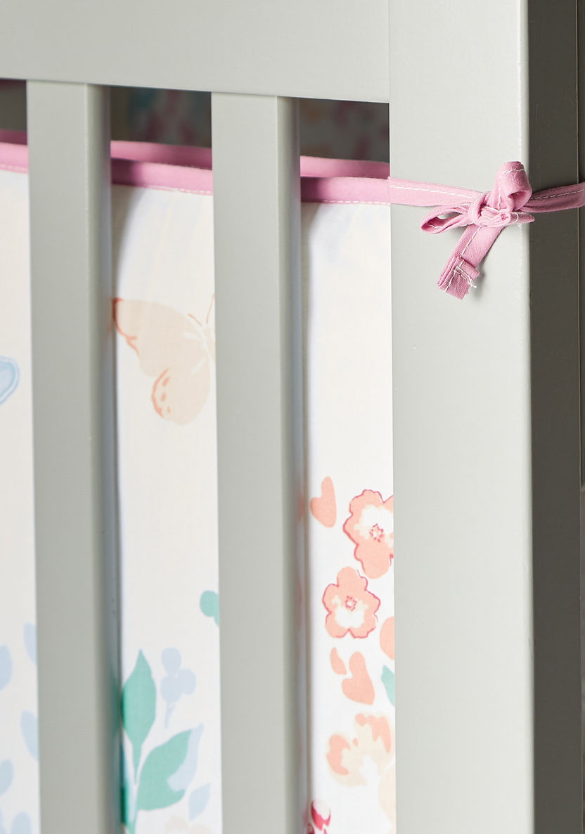 Juniors 5-Piece Butterfly Applique Comforter Set-Baby Bedding-image-5