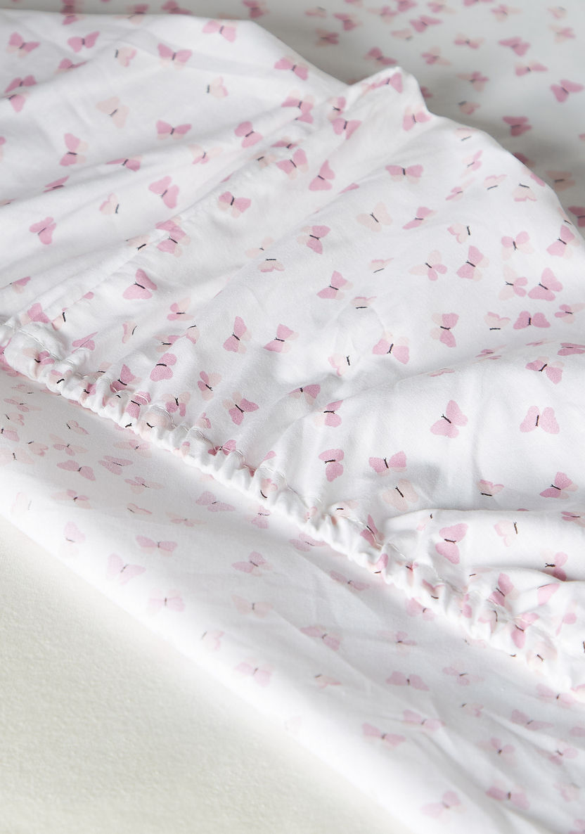 Juniors 5-Piece Butterfly Applique Comforter Set-Baby Bedding-image-6
