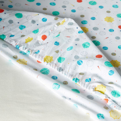 Juniors 5-Piece Solar System Applique Comforter Set - 90x130 cm-Baby Bedding-image-5