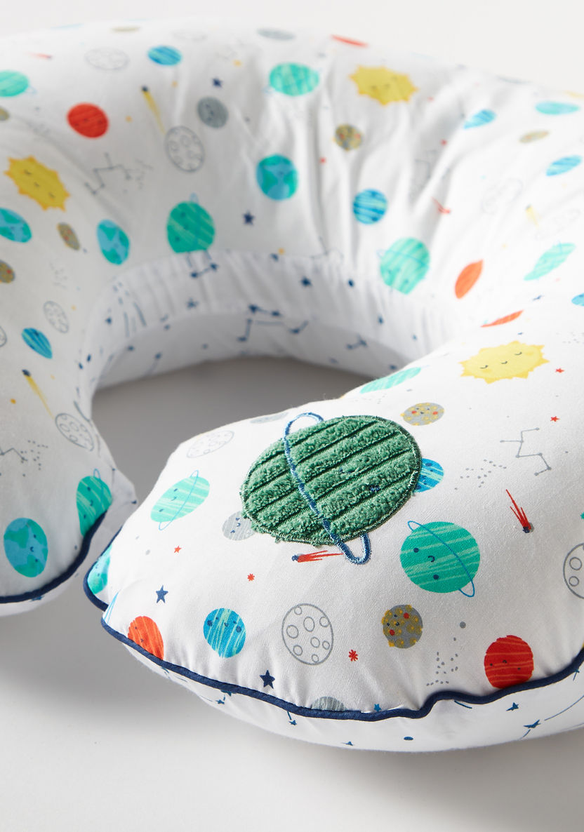 Juniors All-Over Solar System Print Feeding Pillow-Baby Bedding-image-2