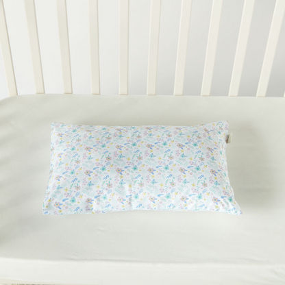 Juniors Floral Print Pillowcase-Baby Bedding-image-2