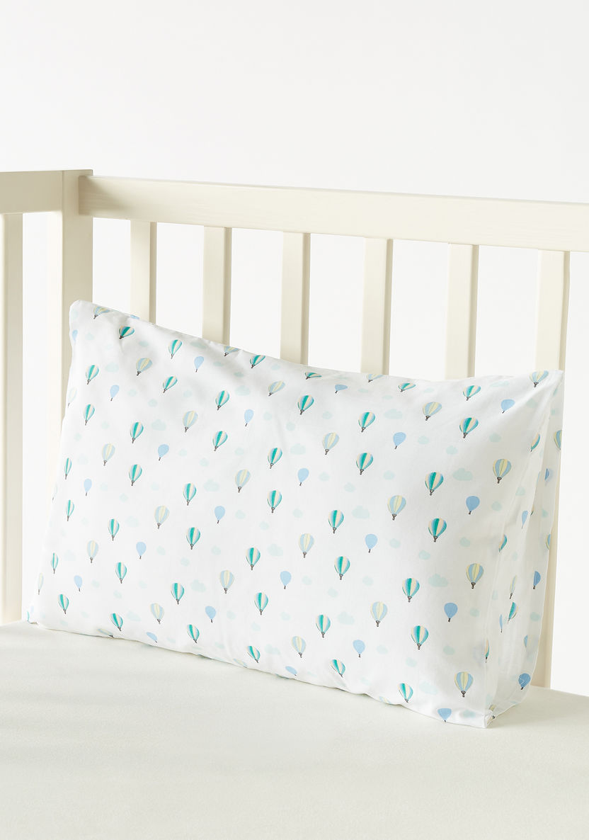 Juniors Balloon Print Pillow Case-Baby Bedding-image-1