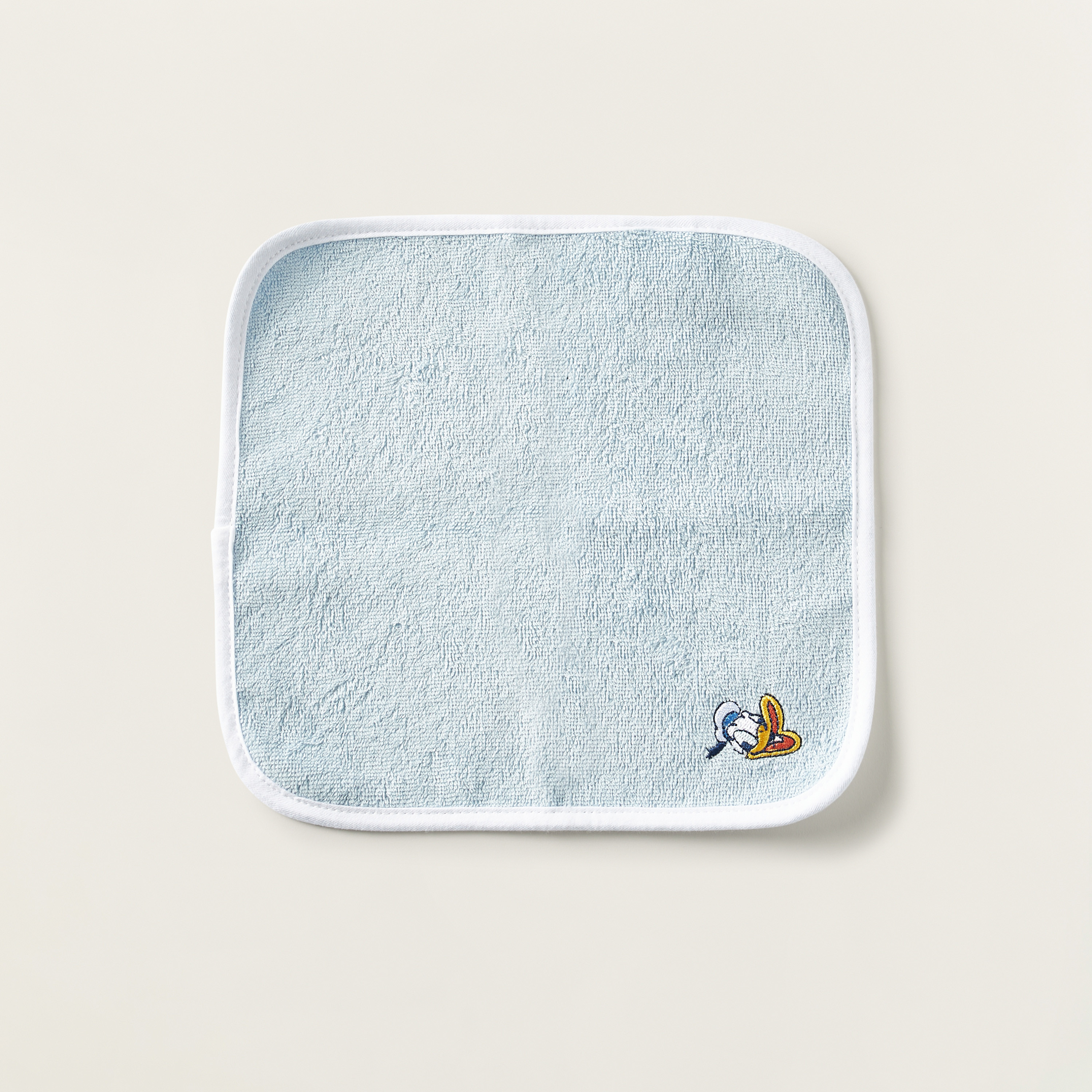 Disney Donald Duck Embroidered 6-Piece Wash Cloth Set - 25x25 cm-baby-bathandcare-towels-image-2