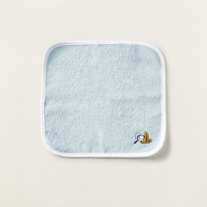 Disney Donald Duck Embroidered 6-Piece Wash Cloth Set - 25x25 cm-Towels and Flannels-image-1