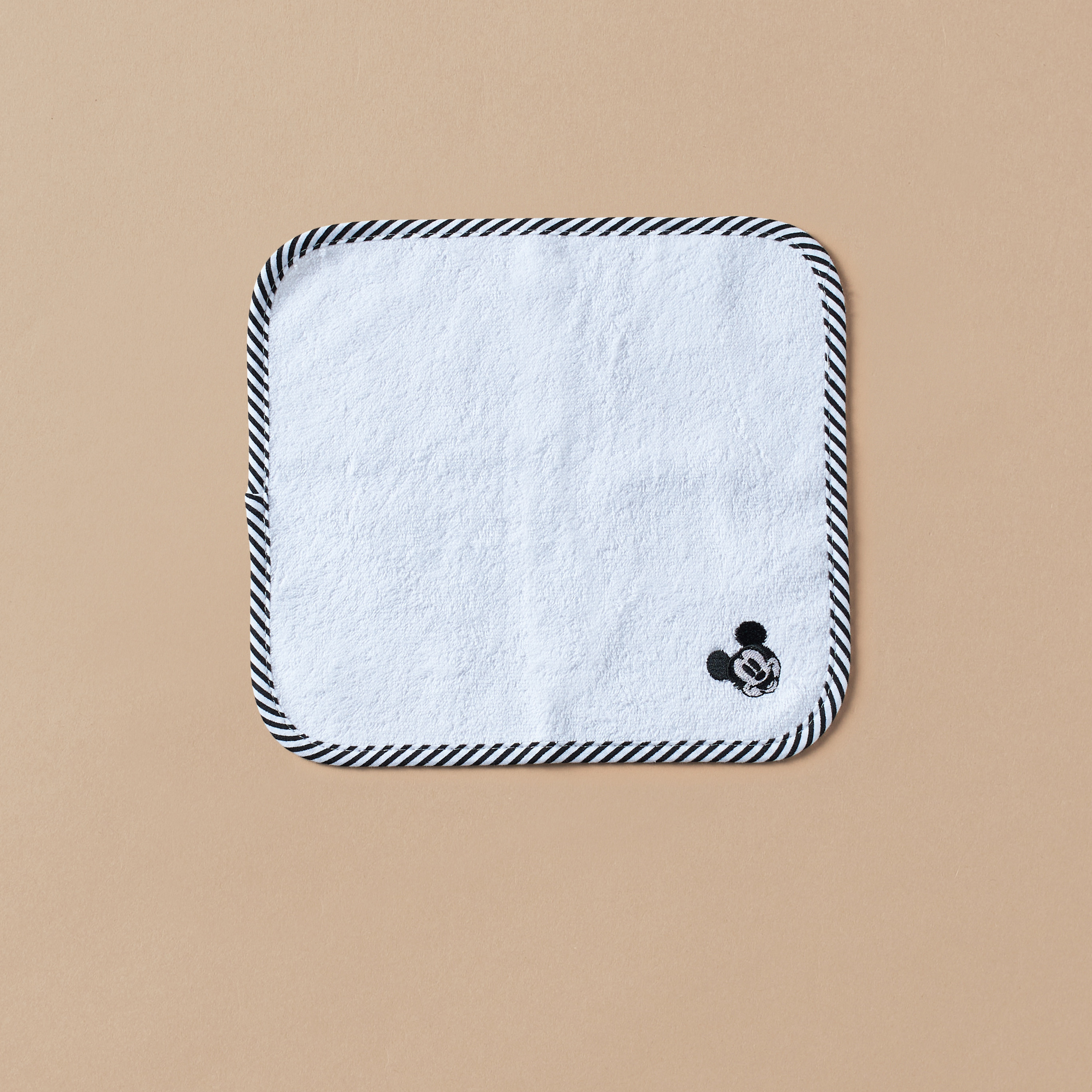 Disney Mickey Mouse Embroidered 6-Piece Wash Cloth Set - 25x25 cm-baby-bathandcare-towels-image-2