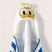 Disney Striped Donald Duck Hooded Towel - 60x120 cm-Towels and Flannels-thumbnail-1