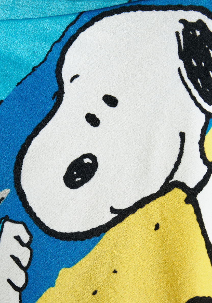 Disney Snoopy Print Beach Towel - 70x140 cms-Towels and Flannels-image-1