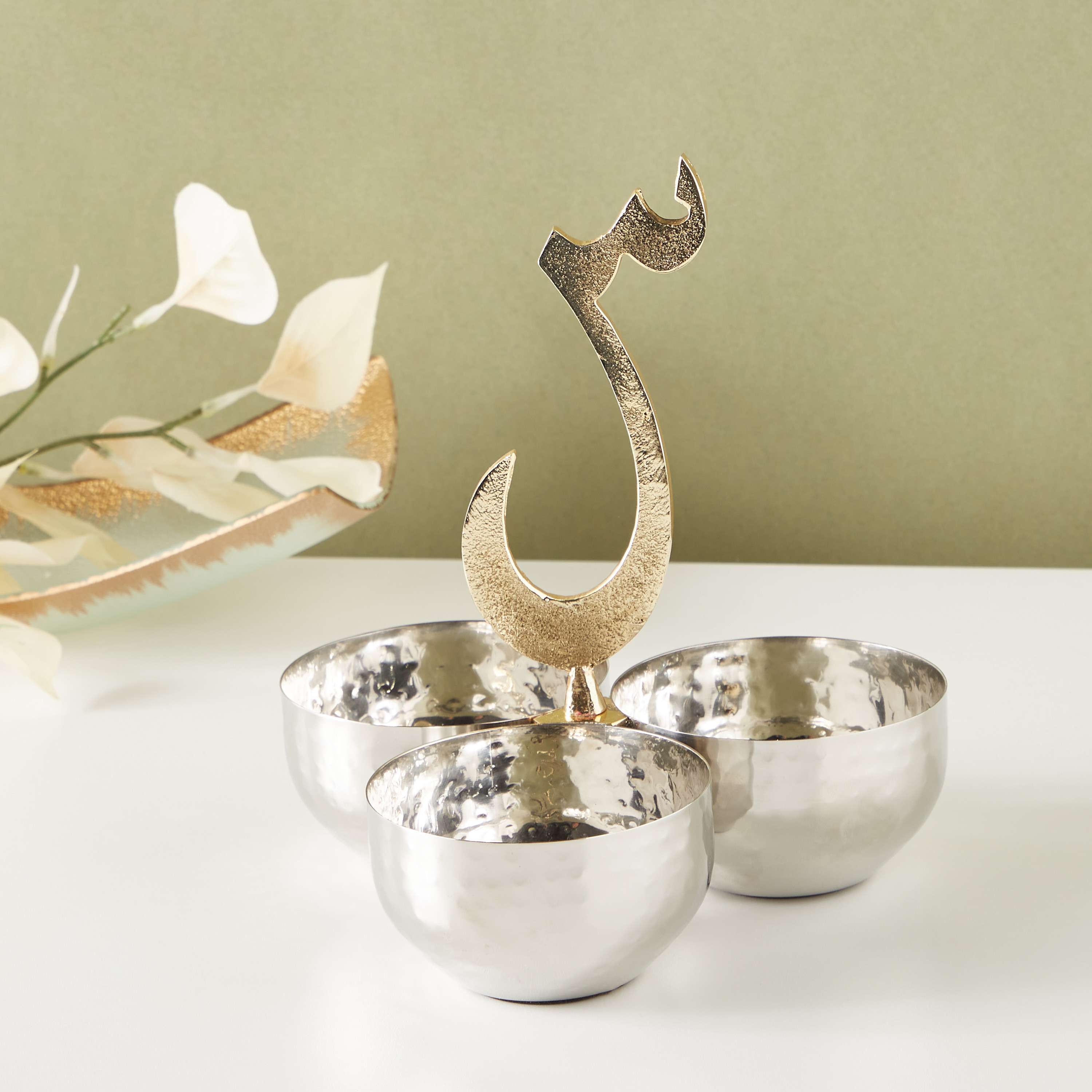 وعاء مكسرات مطروق من جاشن - 18x18 سم-household-dining-dinnerware-bowls-image-1