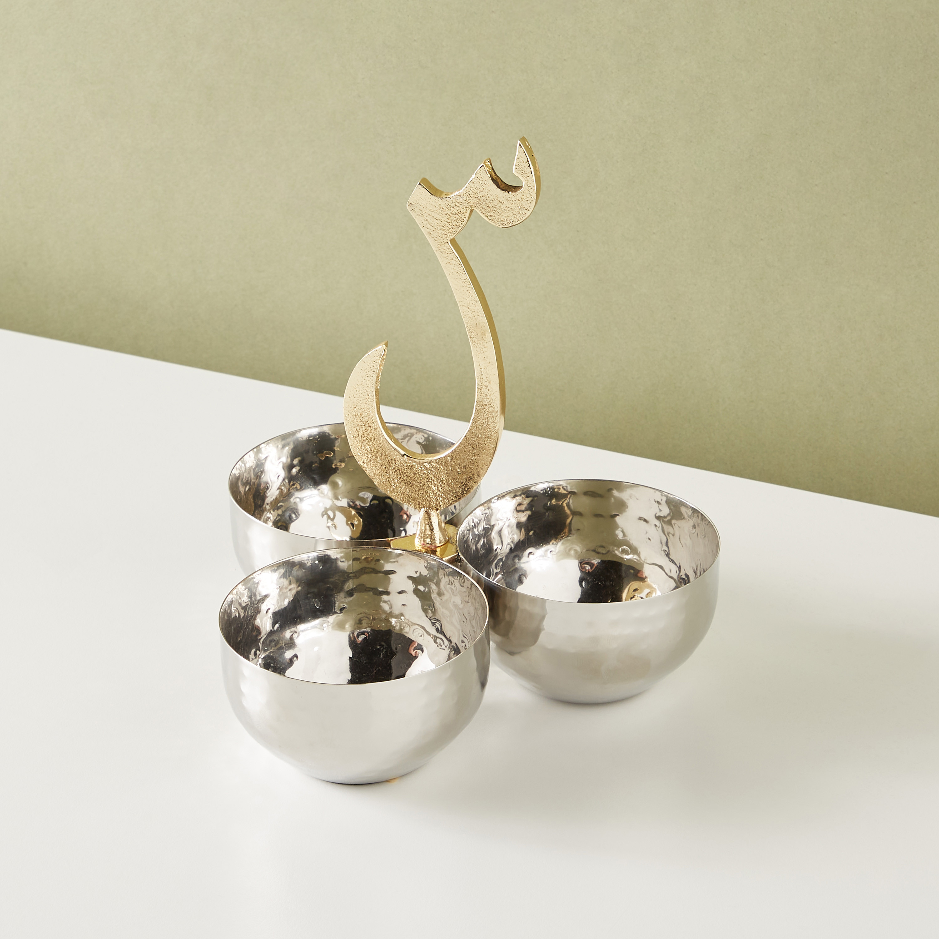 وعاء مكسرات مطروق من جاشن - 18x18 سم-household-dining-dinnerware-bowls-image-3