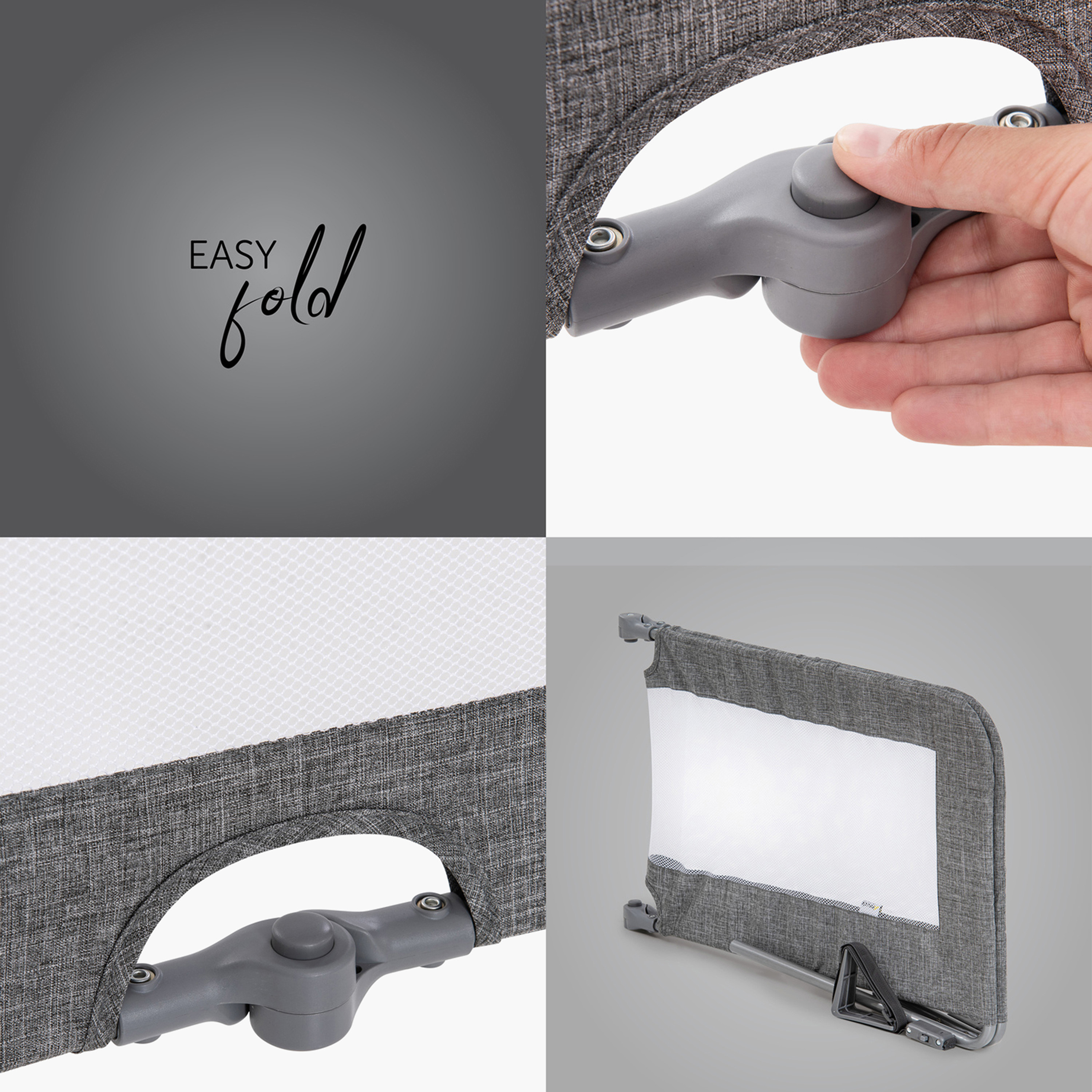 Hauck Sleep N Safe Plus XL Bed Guard Rail-baby-healthandsafety-babyproofing-image-4
