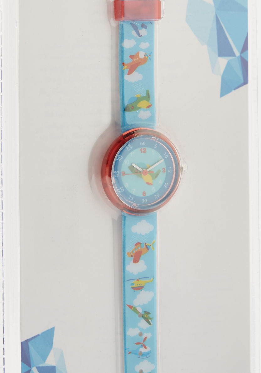 Juniors Printed Round Dial Analog Watch-Watches-image-2