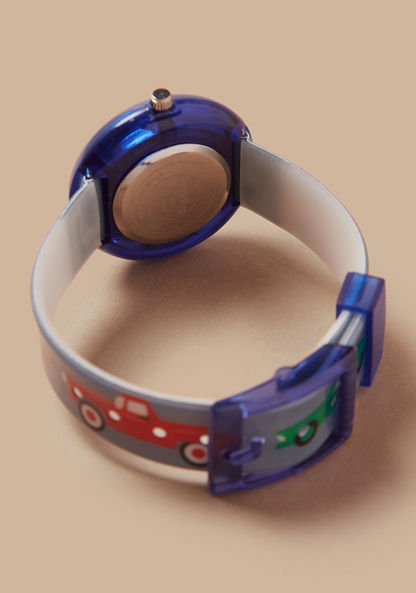 Charmz Printed Analog Wrist Watch with Pin Buckle Closure-Watches-image-2