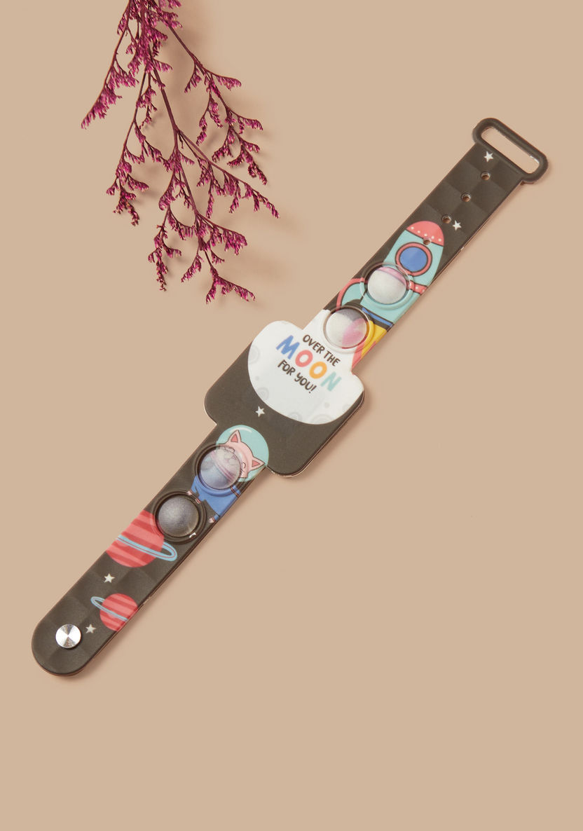 Juniors Printed LED Wrist Watch with Magnetic Snap Closure-Watches-image-0