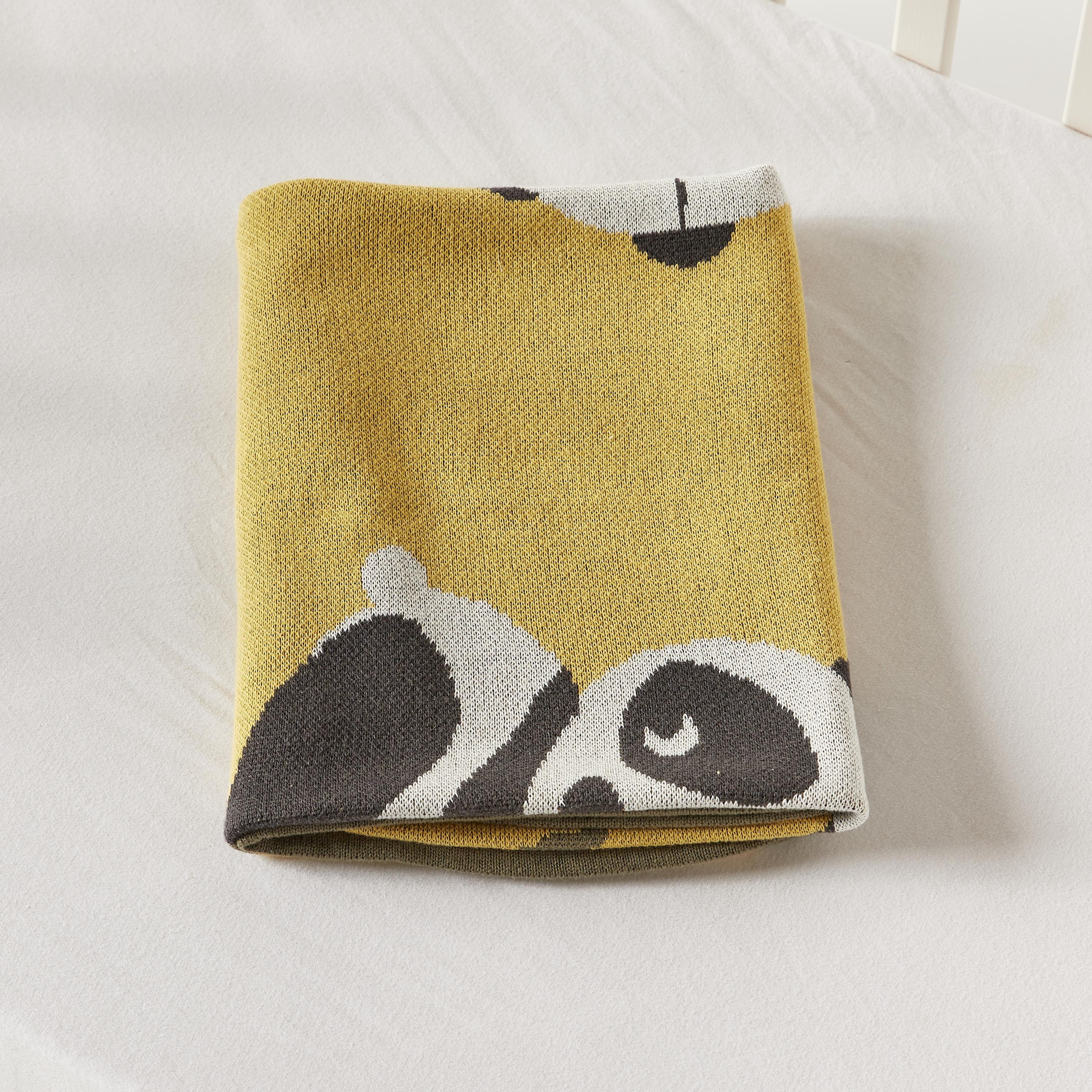 Juniors Panda Textured Blanket - 70x90 cms-baby-nursery-blanketsandswaddles-blanketsandquilts-image-4