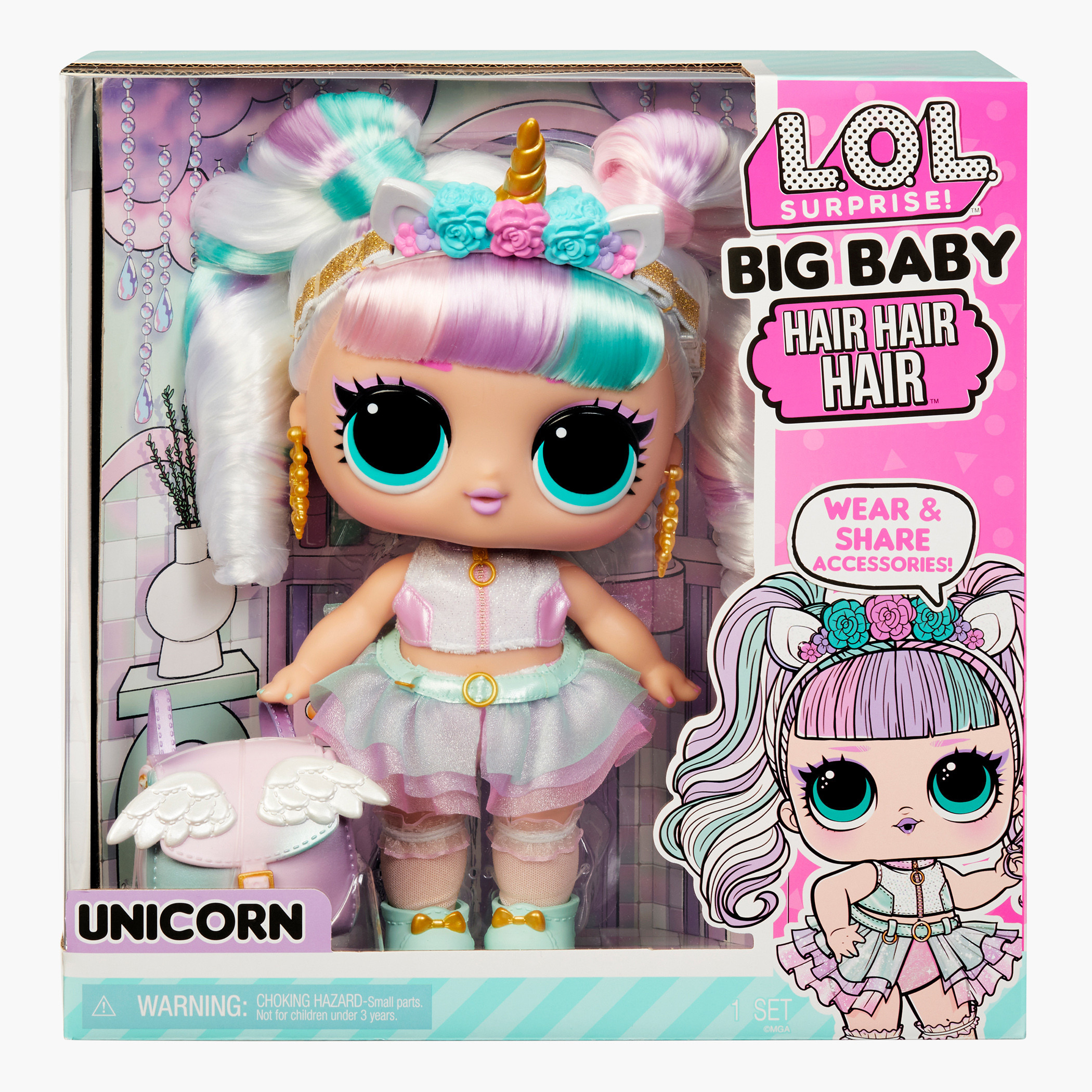 L.O.L. Surprise! Unicorn Big Baby Doll-toys-dollsandplaysets-image-1