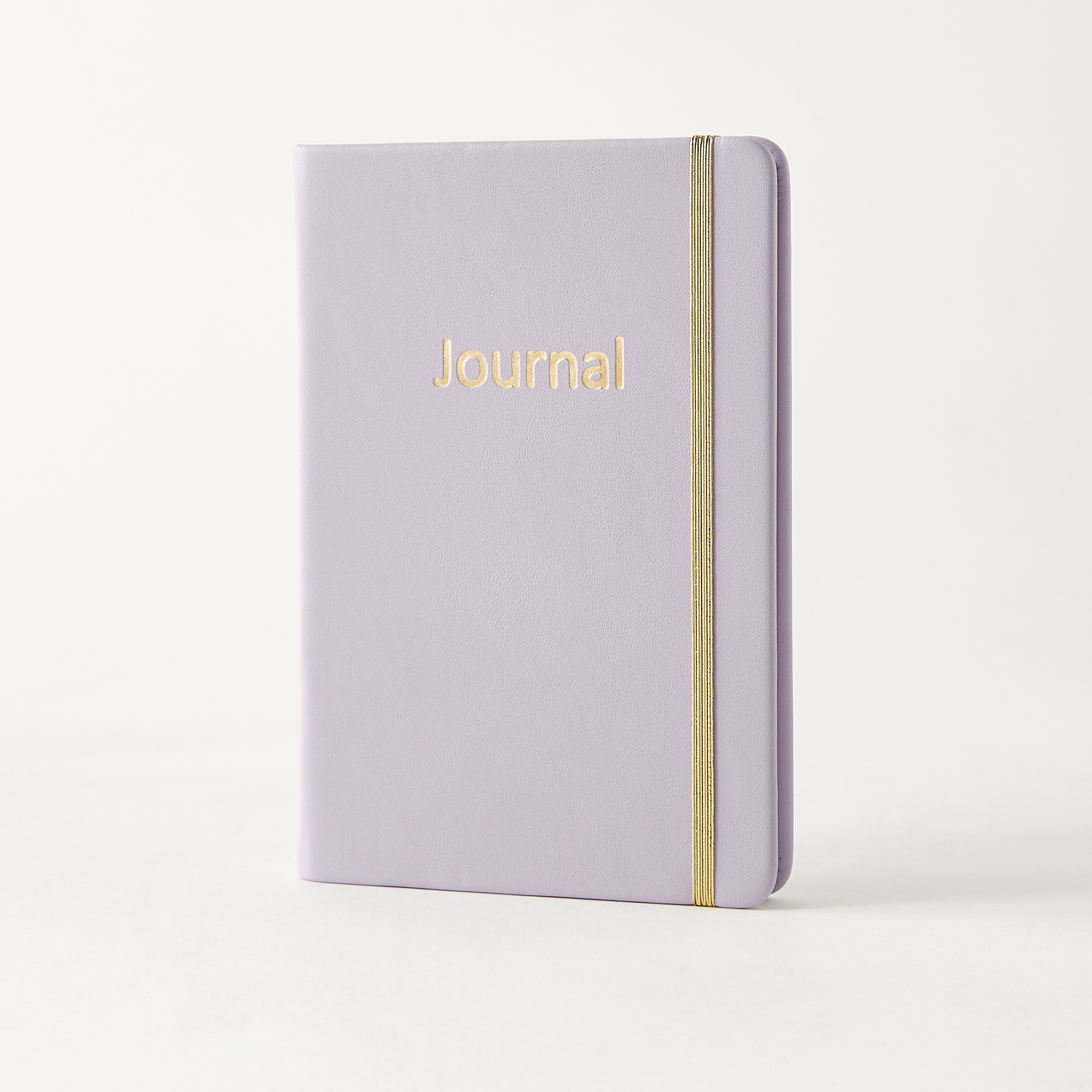 Syloon Printed Leather Journal with Elasticated Band-school-stationery-planners-image-1