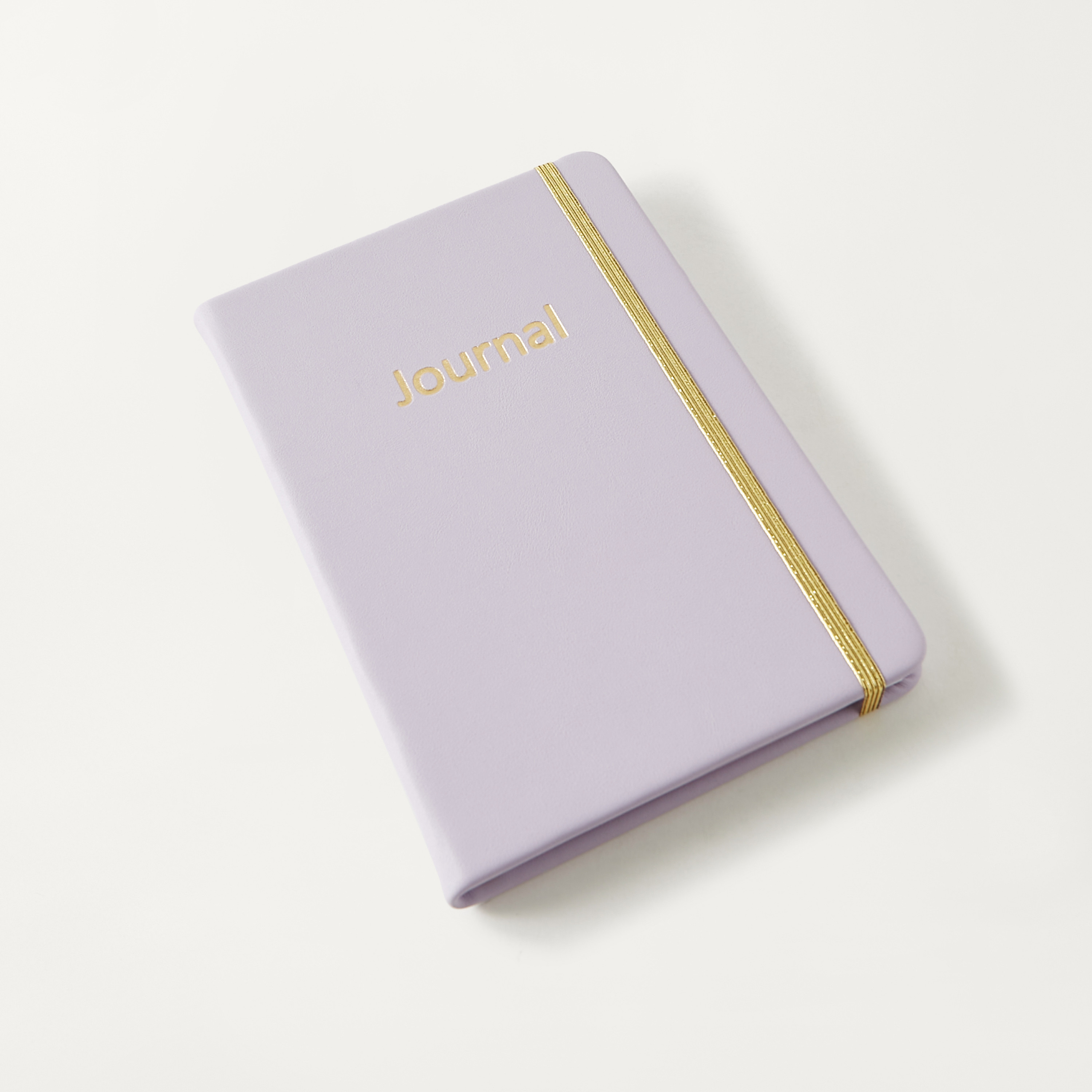 Syloon Printed Leather Journal with Elasticated Band-school-stationery-planners-image-2