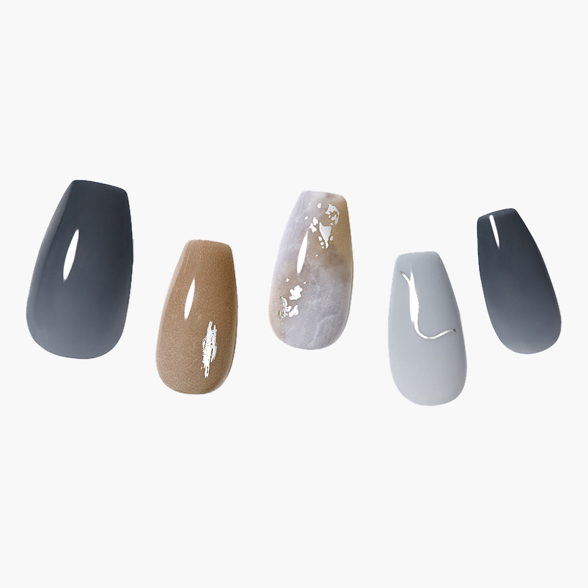 Dashing Diva Magic Press Coffin Press-On Nails-beautyandpersonalcare-makeup-nails-artificialnails-image-2