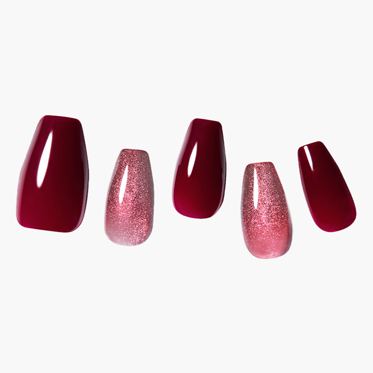Dashing Diva Magnetic Nails Coffin Press-On Nails-beautyandpersonalcare-makeup-nails-artificialnails-image-2