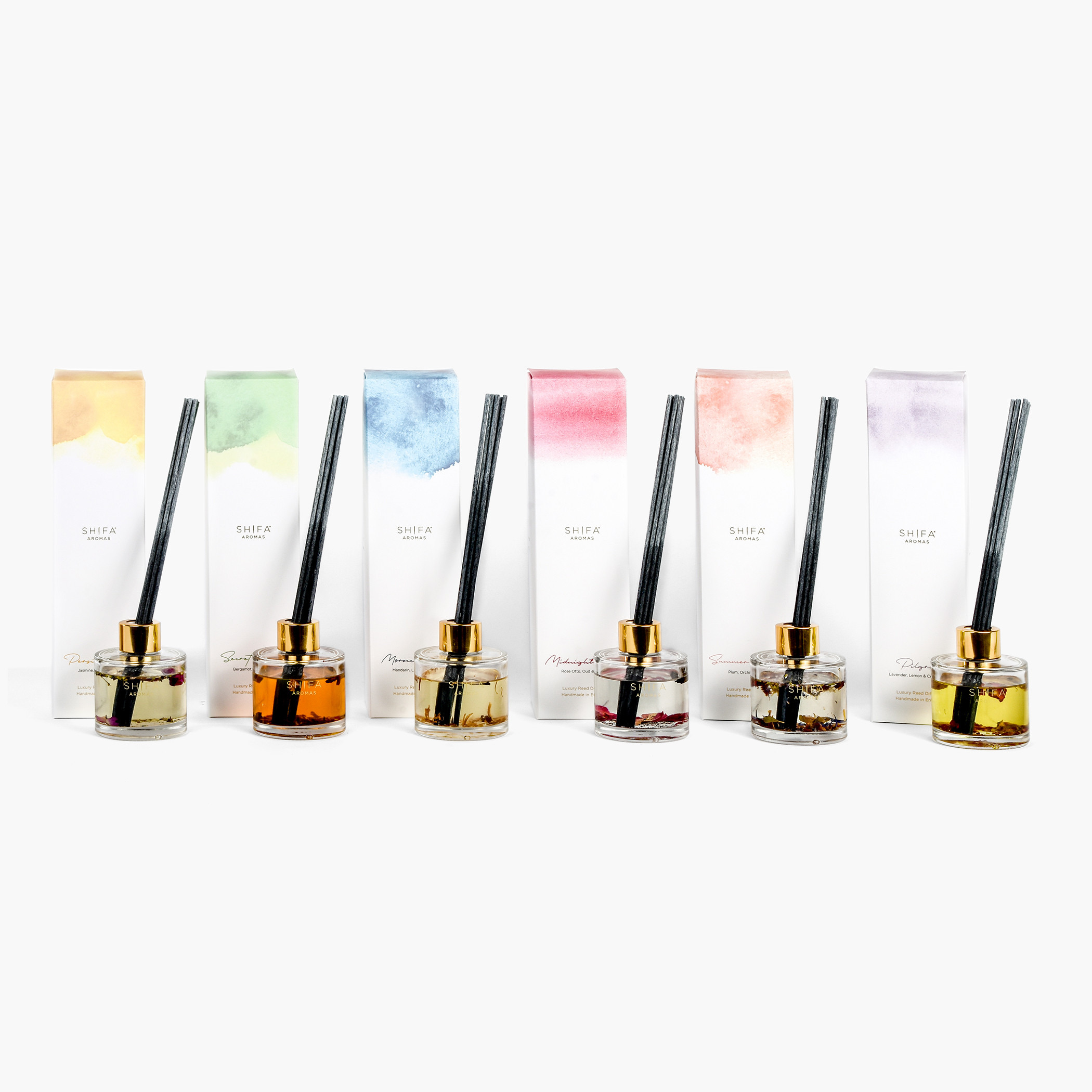 Shifa Aromas Midnight Rose Diffuser Set - 100 ml-household-homefragrance-reeddiffusers-image-4