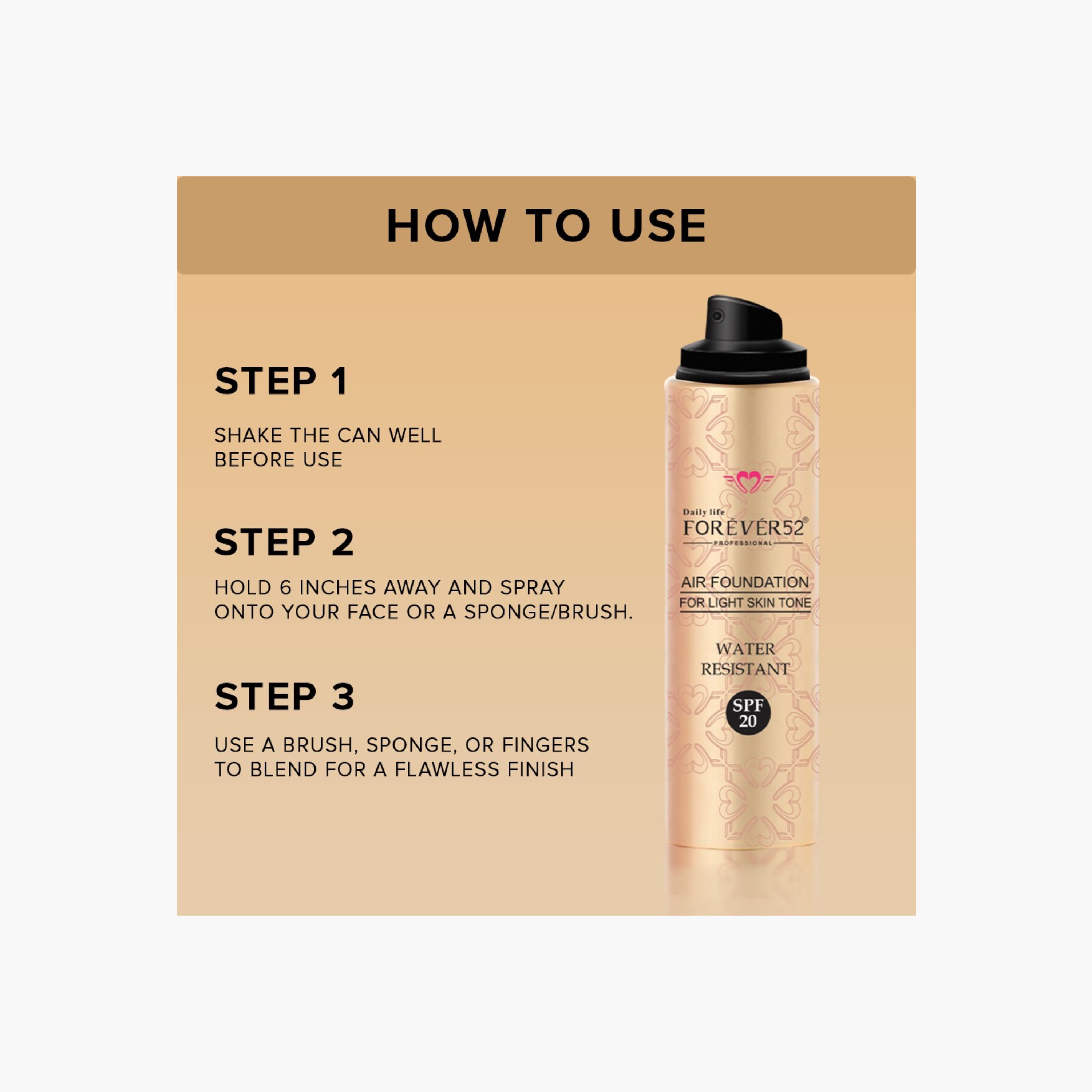 بخاخ كريم أساس من ديلي لايف فوريفر 52-beautyandpersonalcare-makeup-face-foundations-image-12