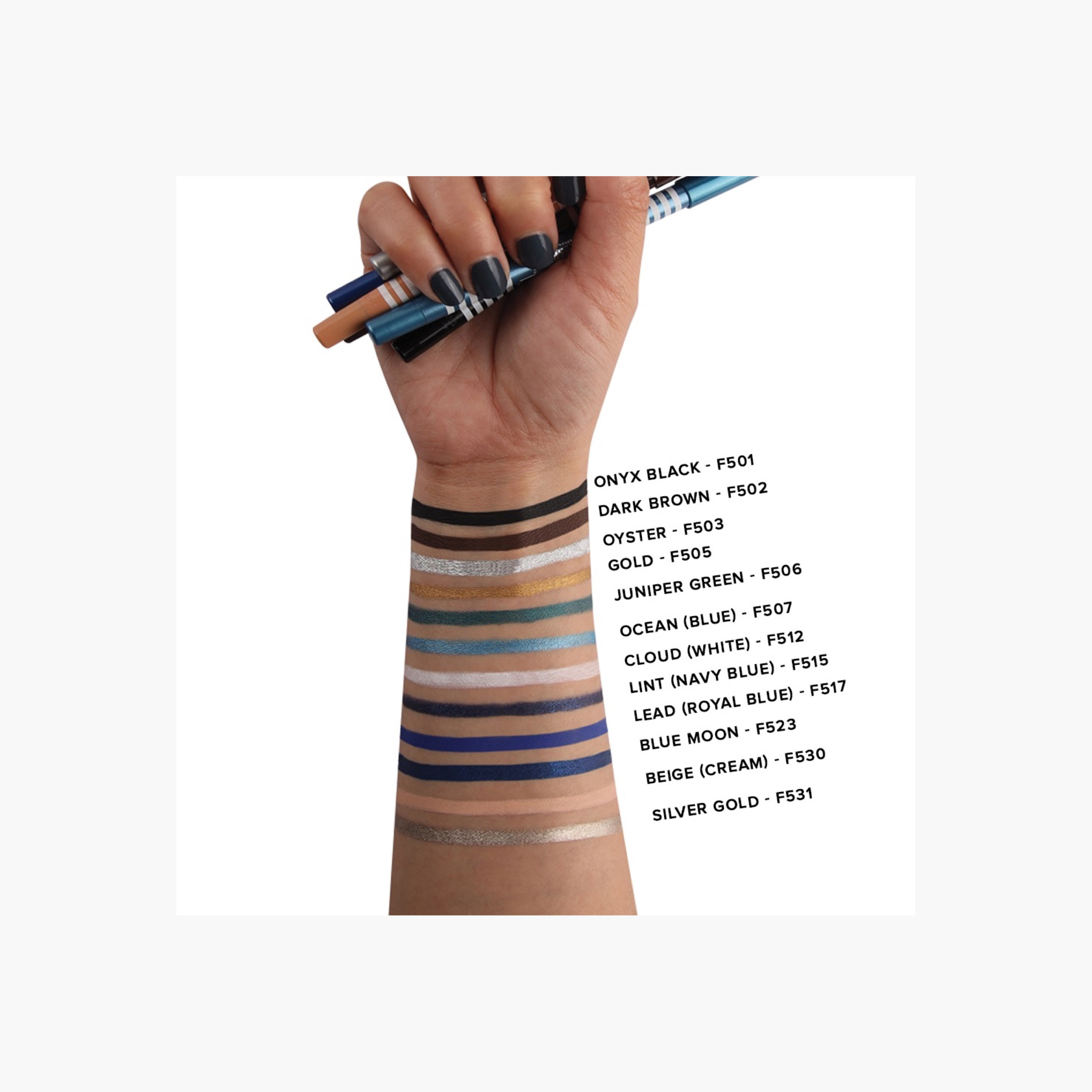 قلم تحديد عيون مقاوم للماء سموثينج آي من ديلي لايف فورإيفر 52-beautyandpersonalcare-makeup-eyes-eyeliners-image-19