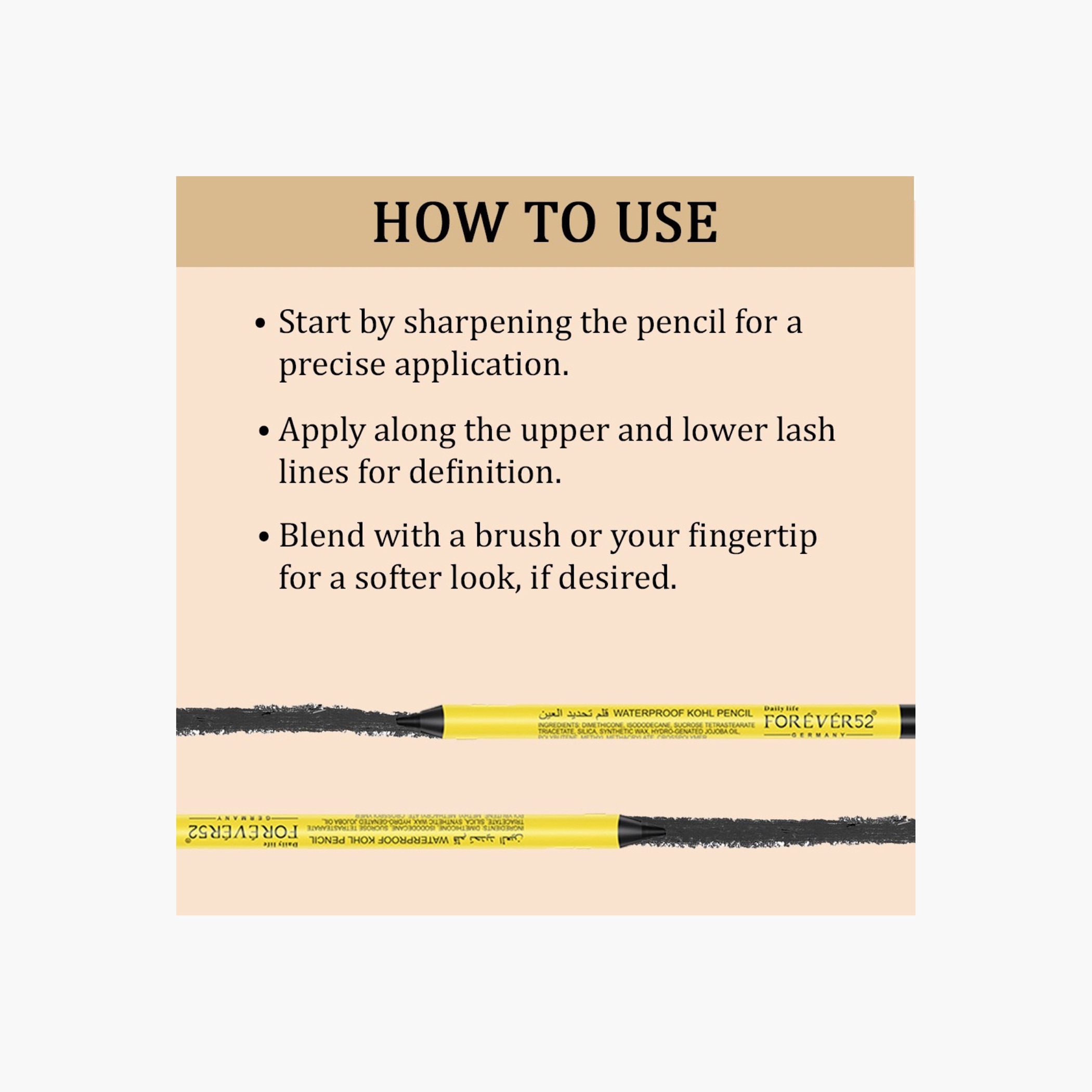Daily life FOREVER52 Waterproof Kohl Pencil-beautyandpersonalcare-makeup-eyes-eyeliners-image-4