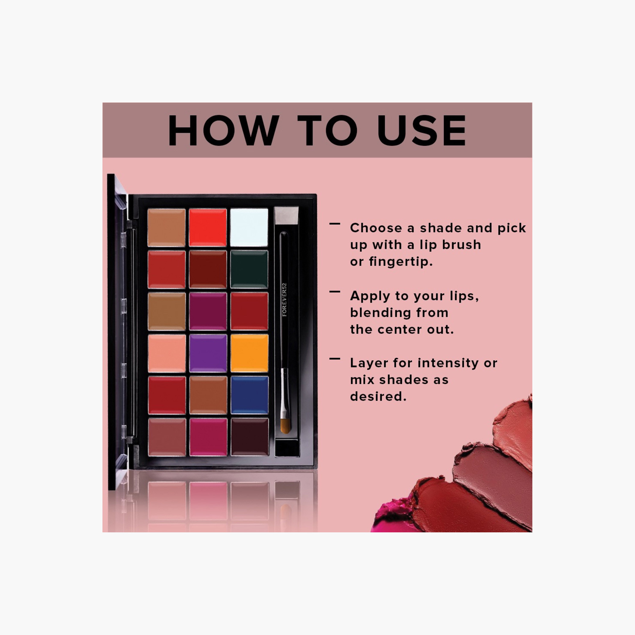 Daily life FOREVER52 Pro Artist Multitasker Lipstick Palette-beautyandpersonalcare-makeup-lips-lipsticks-image-5