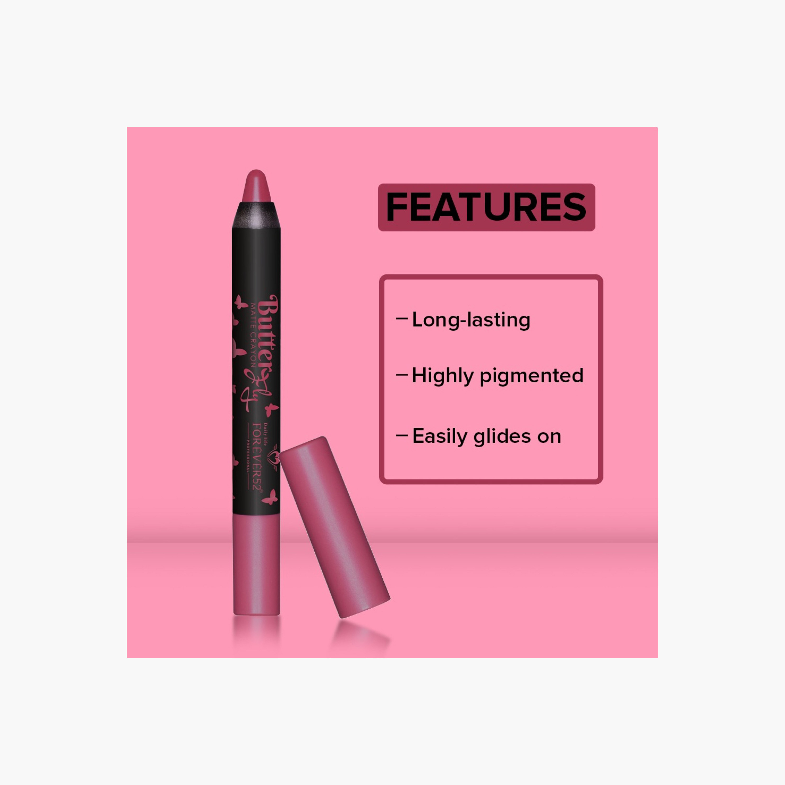 Daily life FOREVER52 Butterfly Matte Crayon-beautyandpersonalcare-makeup-lips-lipsticks-image-42