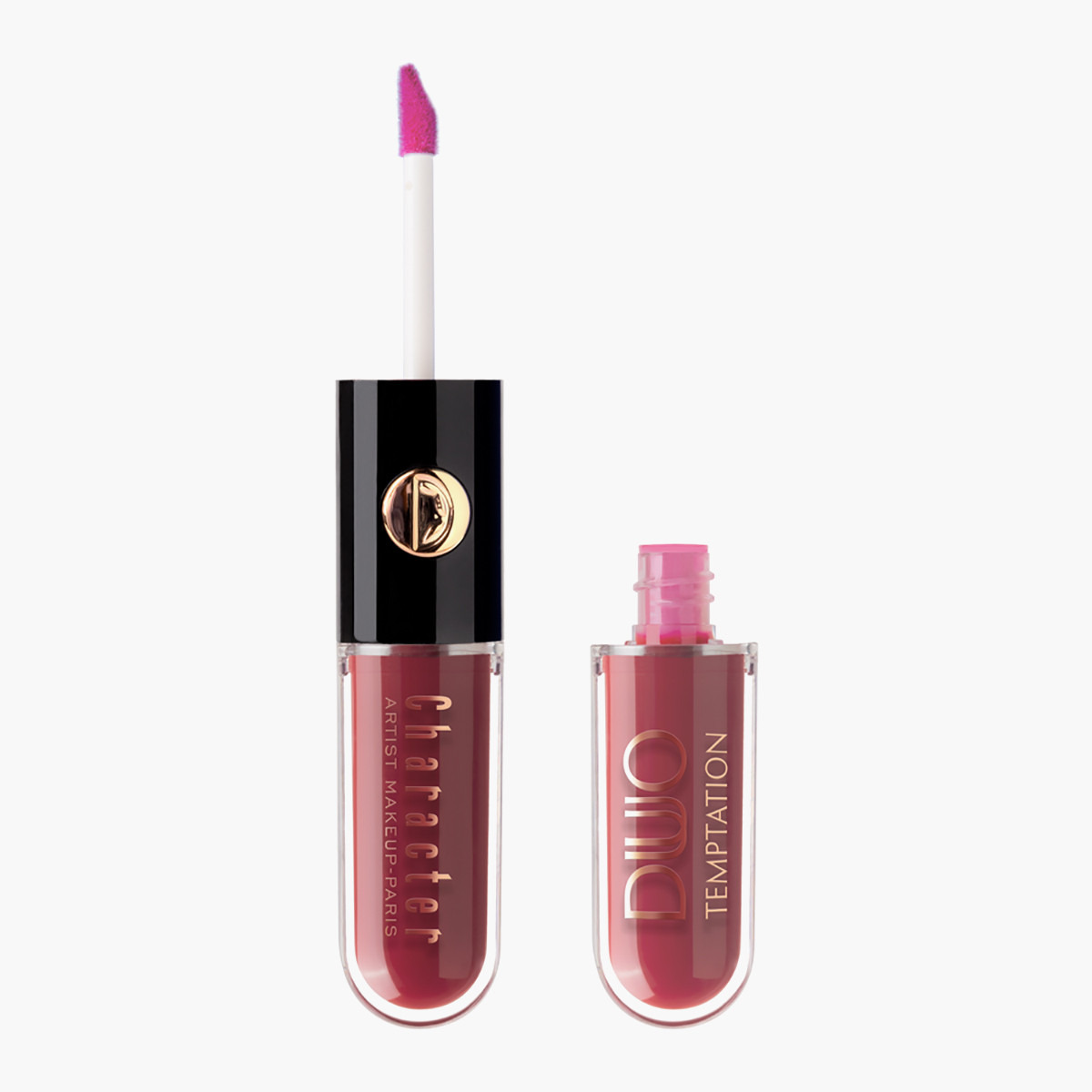 أحمر شفاه مطفي وملمع شفاه ديو تمتيشن من كاركتر كوزماتيكس-beautyandpersonalcare-makeup-lips-lipsticks-image-7