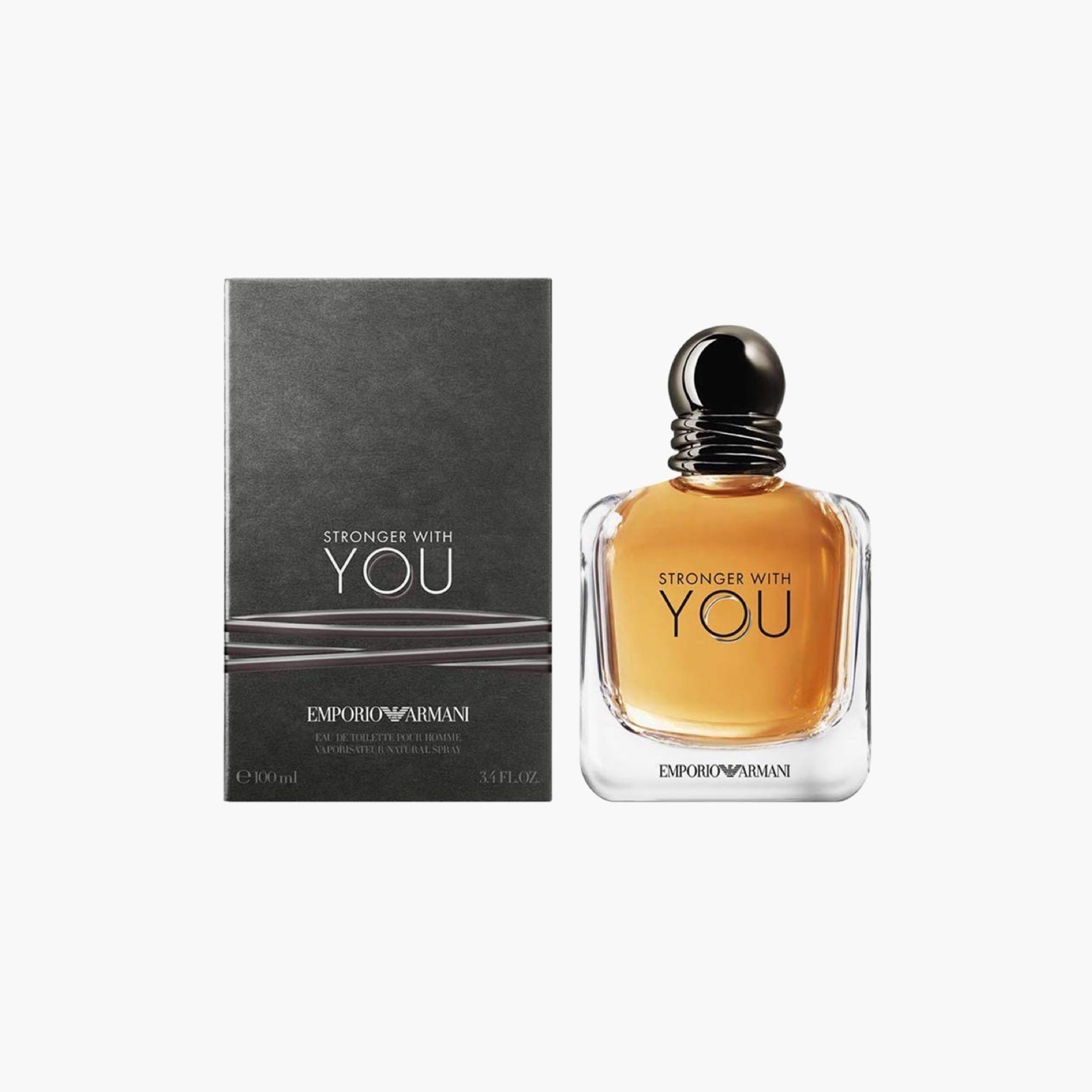 Buy Emporio Armani Stronger with YOU - 100 ml Online | Centrepoint KSA