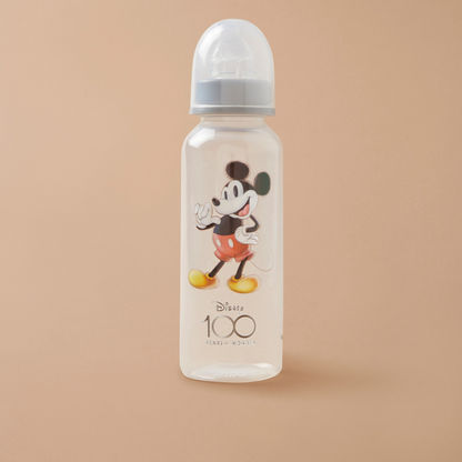 Disney Mickey Mouse Print 3-Piece Feeding Bottle Set - 250 ml-Bottles and Teats-image-4