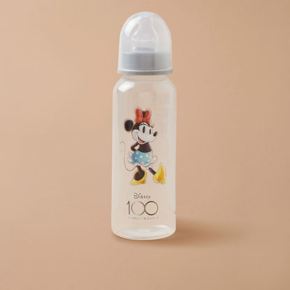 Disney 3-Piece Minnie Mouse Print Feeding Bottle Set - 250 ml-Bottles and Teats-image-5