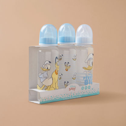 Disney Donald and Pluto Print 3-Piece Feeding Bottle Set - 250 ml-Bottles and Teats-image-6
