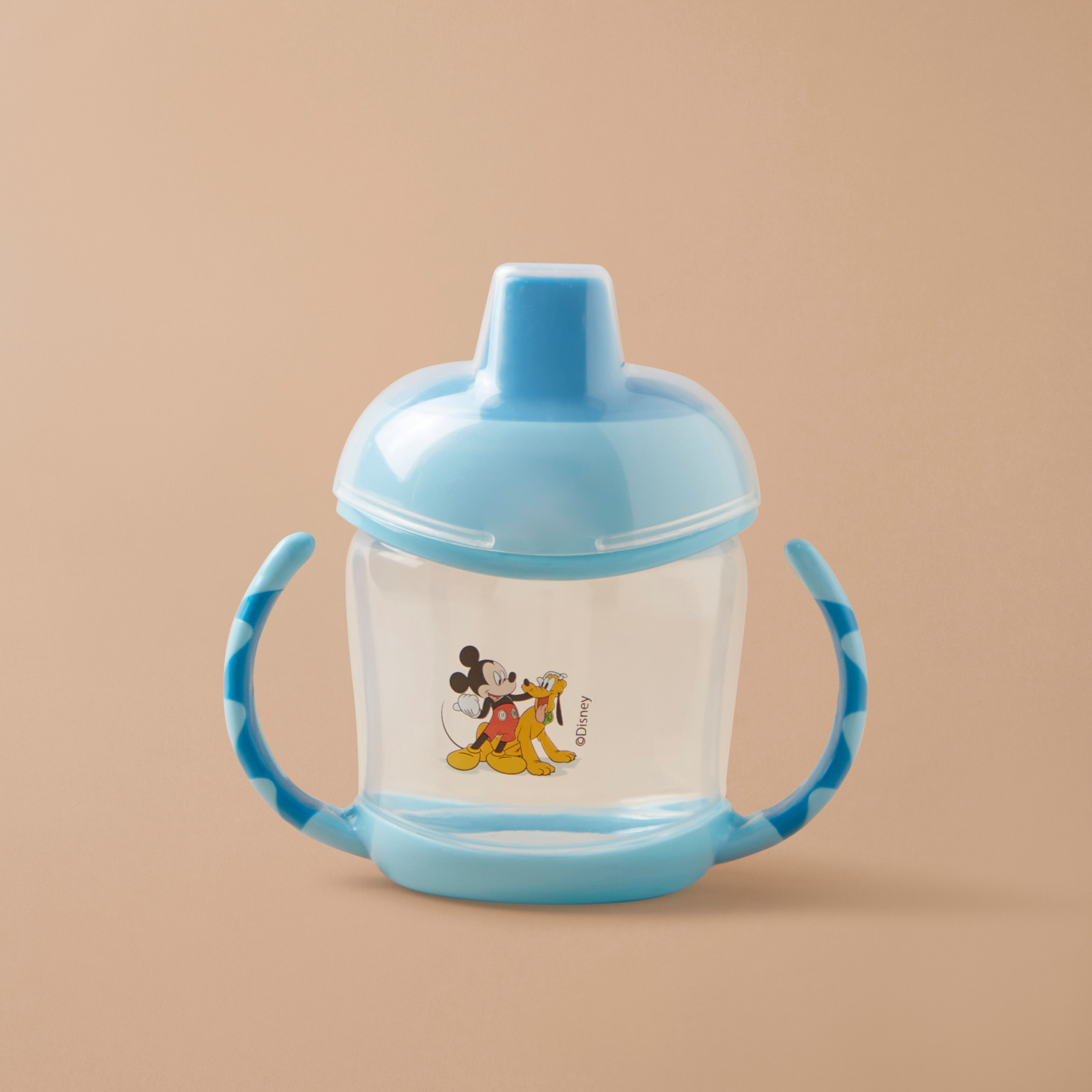 Disney Mickey Mouse Print Spill Proof Cup with Cap-baby-feeding-mealtimeessentials-image-4