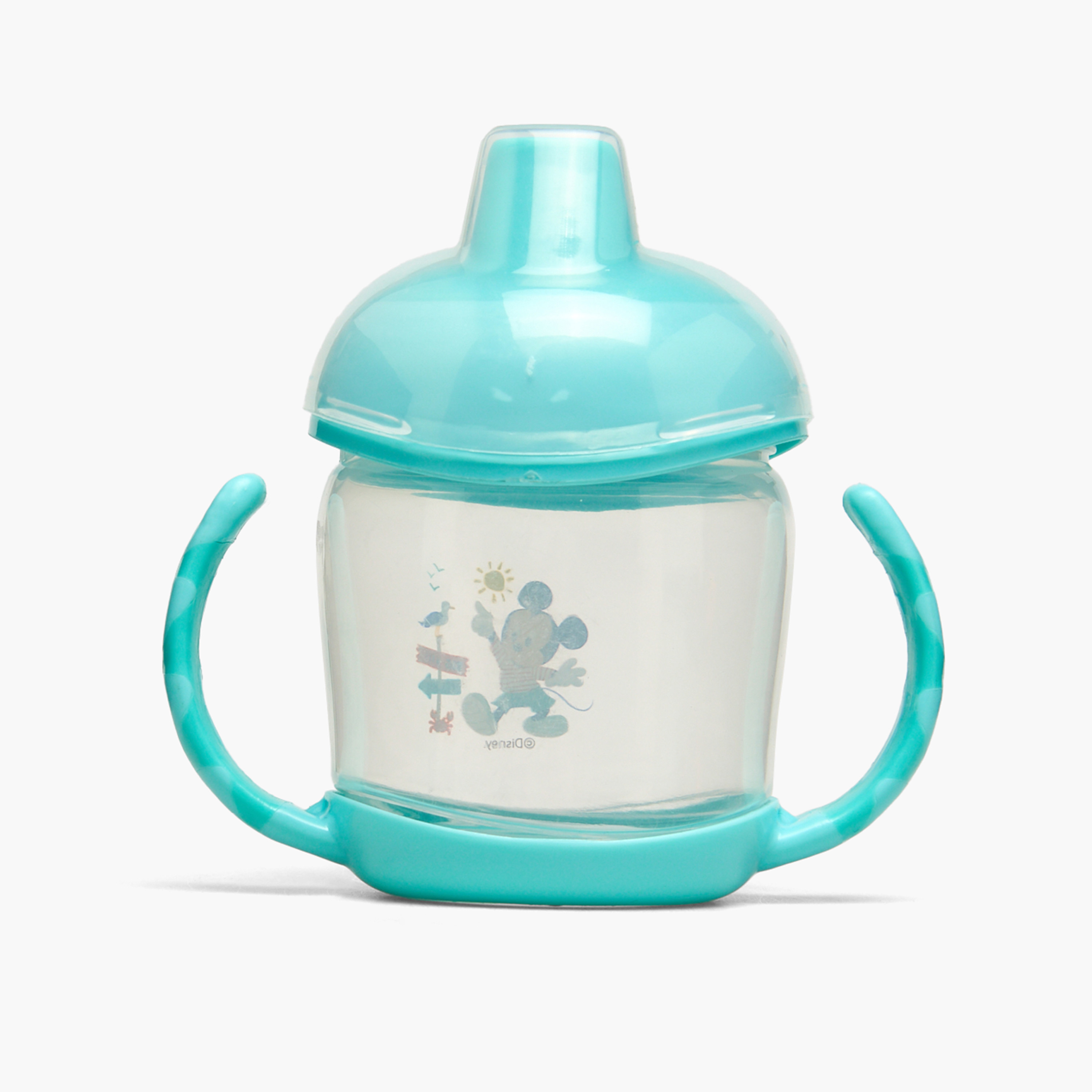 Disney Mickey Mouse Print Spill Proof Cup with Cap-baby-feeding-mealtimeessentials-image-2