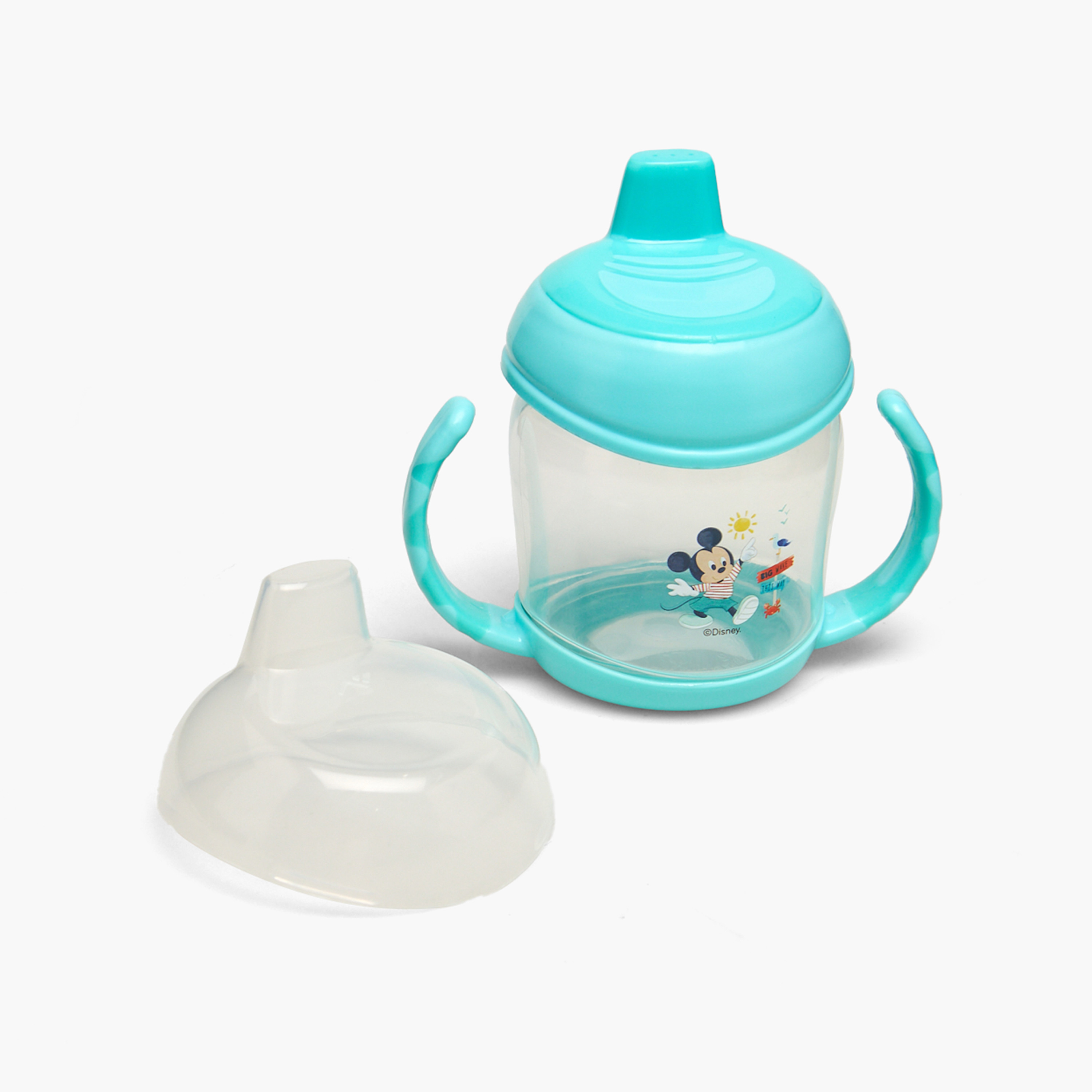 Disney Mickey Mouse Print Spill Proof Cup with Cap-baby-feeding-mealtimeessentials-image-3