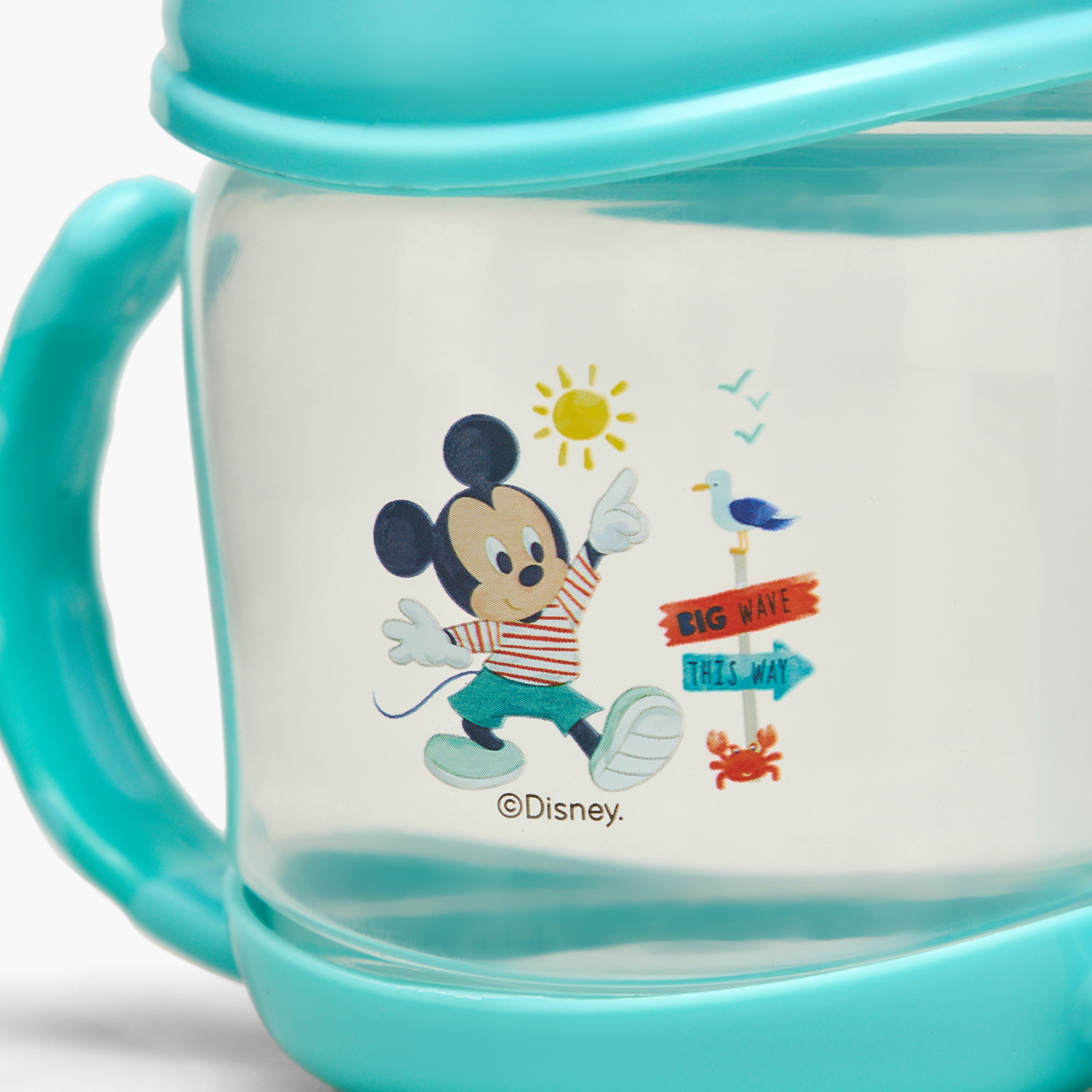 Disney Mickey Mouse Print Spill Proof Cup with Cap-baby-feeding-mealtimeessentials-image-5