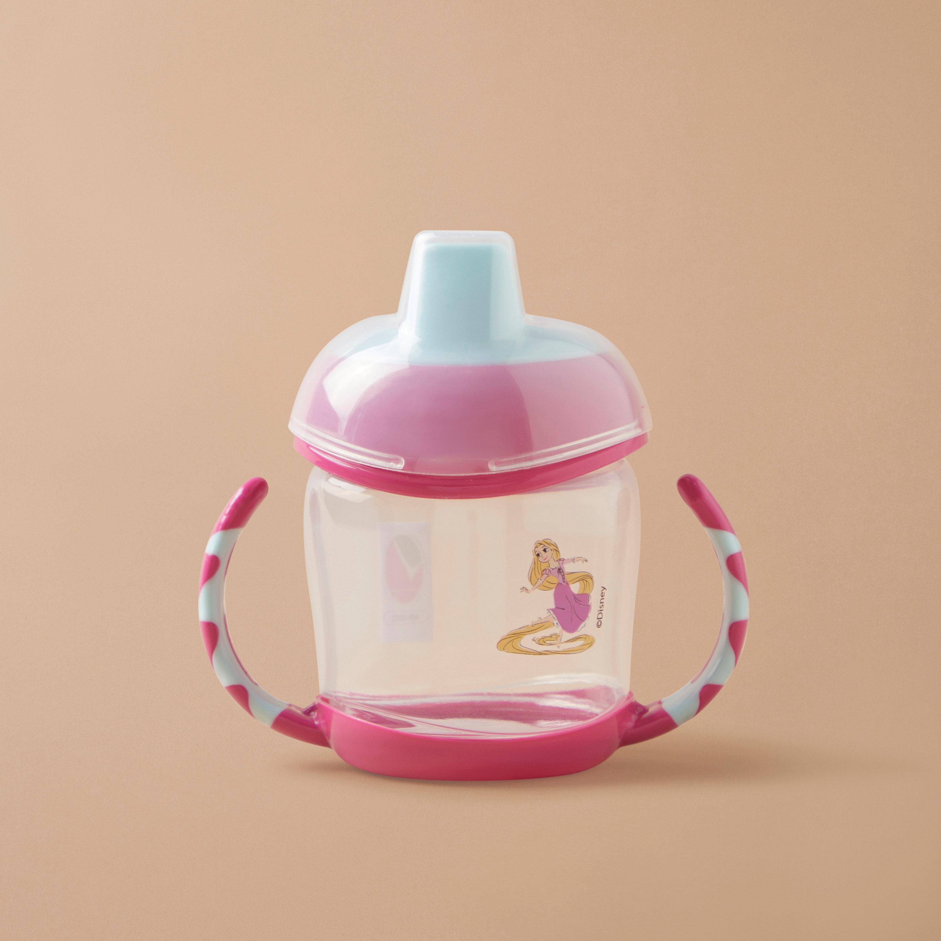 Disney Rapunzel Print Tinted Spill Proof Cup with Cap and Spout-baby-feeding-mealtimeessentials-image-4