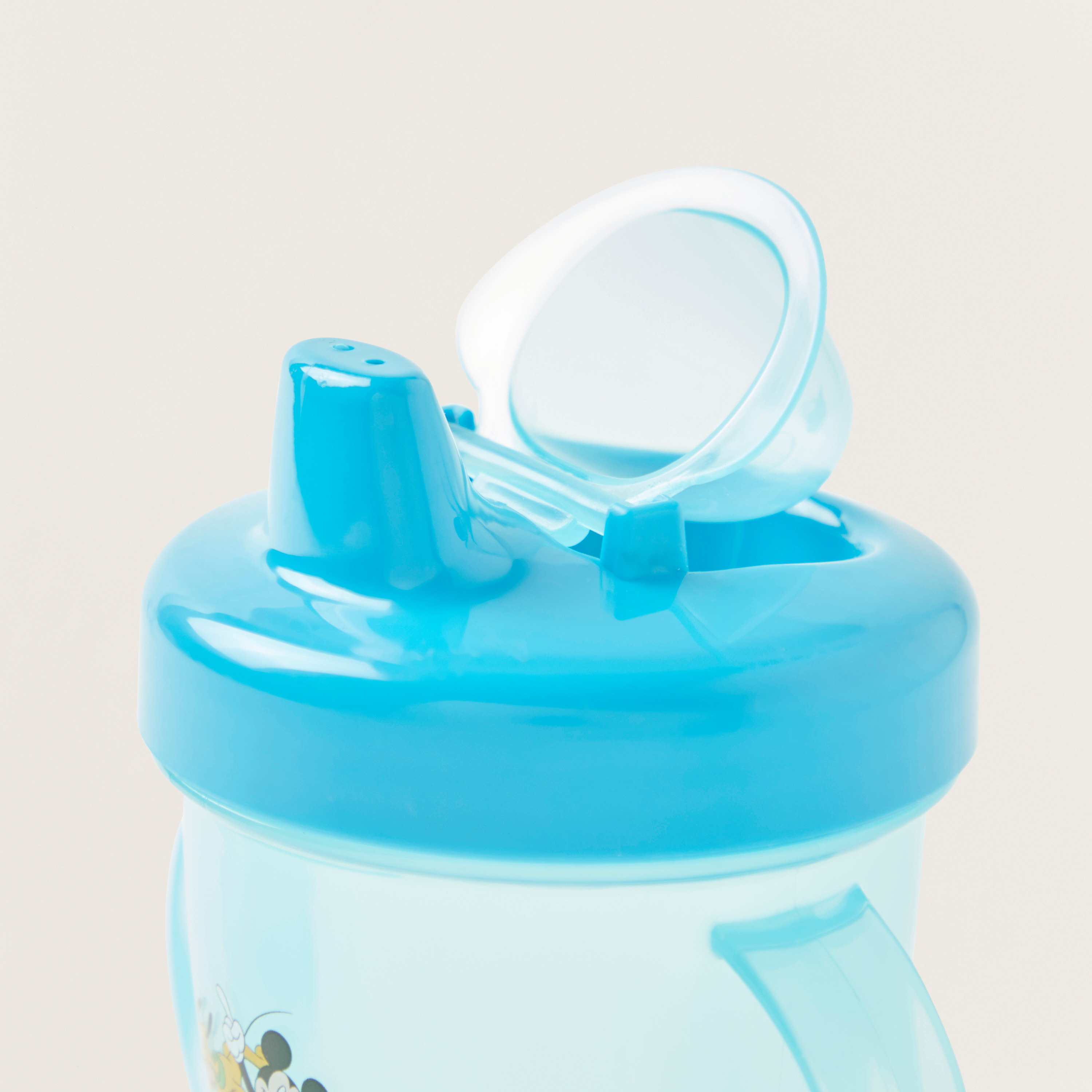 Disney Mickey Mouse and Goofy Print Spill Proof Cup with Cap and Spout-baby-feeding-mealtimeessentials-image-2