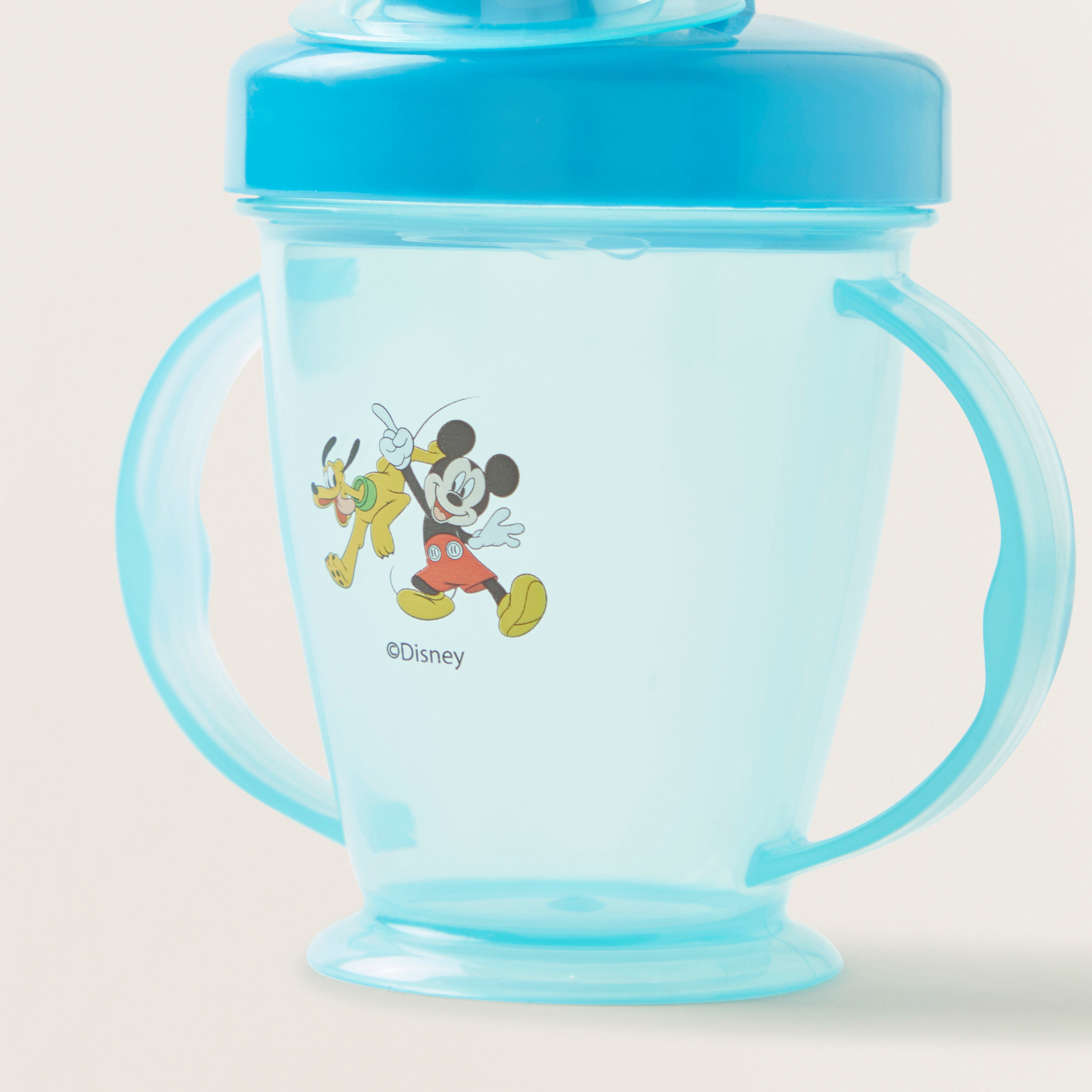 Disney Mickey Mouse and Goofy Print Spill Proof Cup with Cap and Spout-baby-feeding-mealtimeessentials-image-3