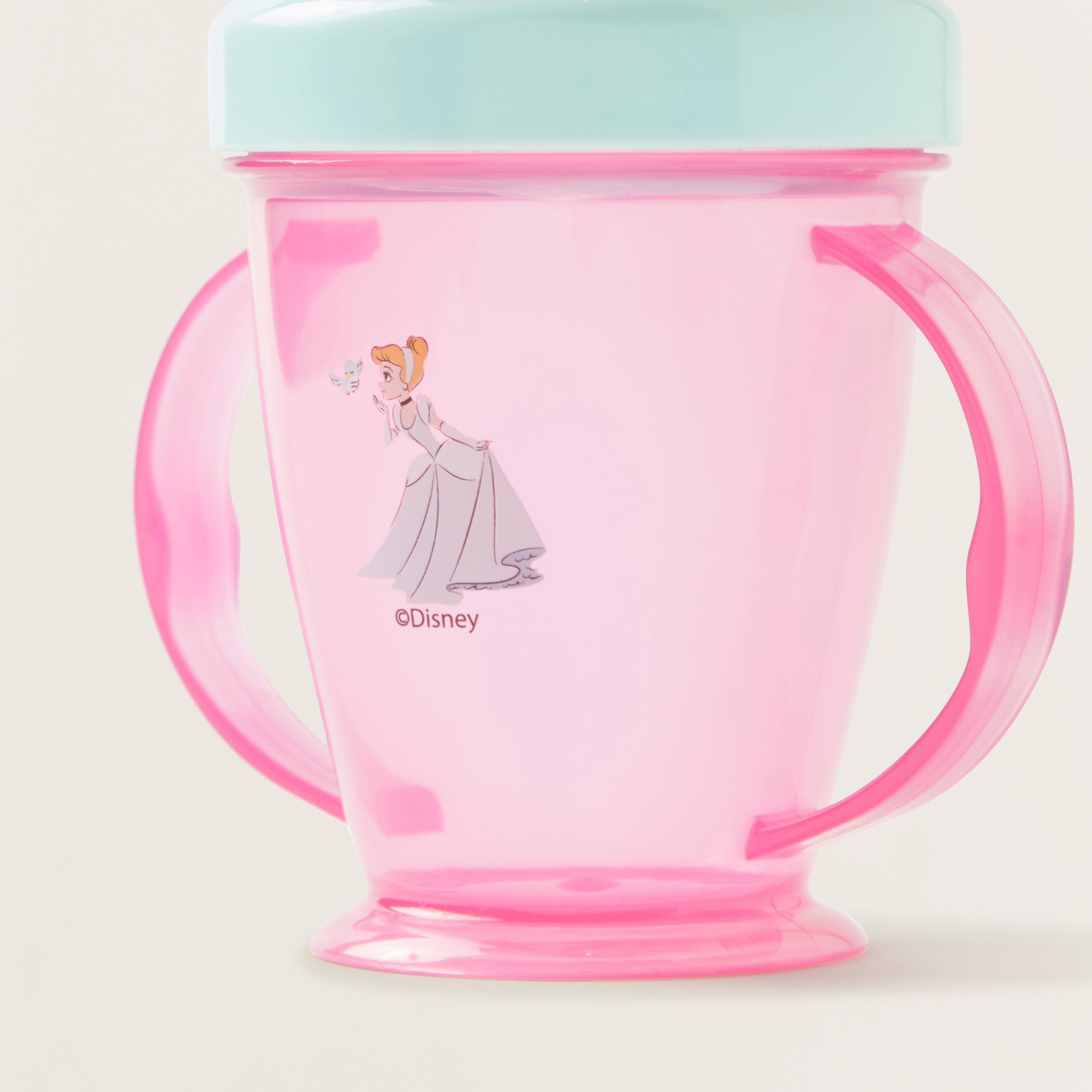 Disney Princess Cinderella Print Spill Proof Sippy Cup-baby-feeding-mealtimeessentials-image-3