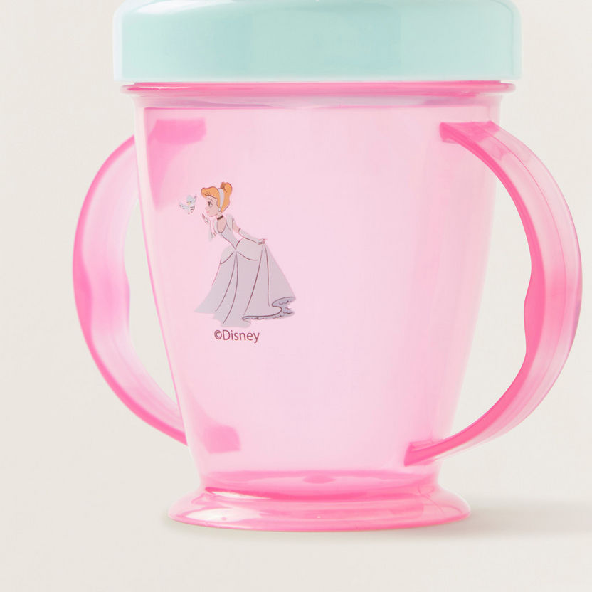 Disney Princess Cinderella Print Spill Proof Sippy Cup-Mealtime Essentials-image-2