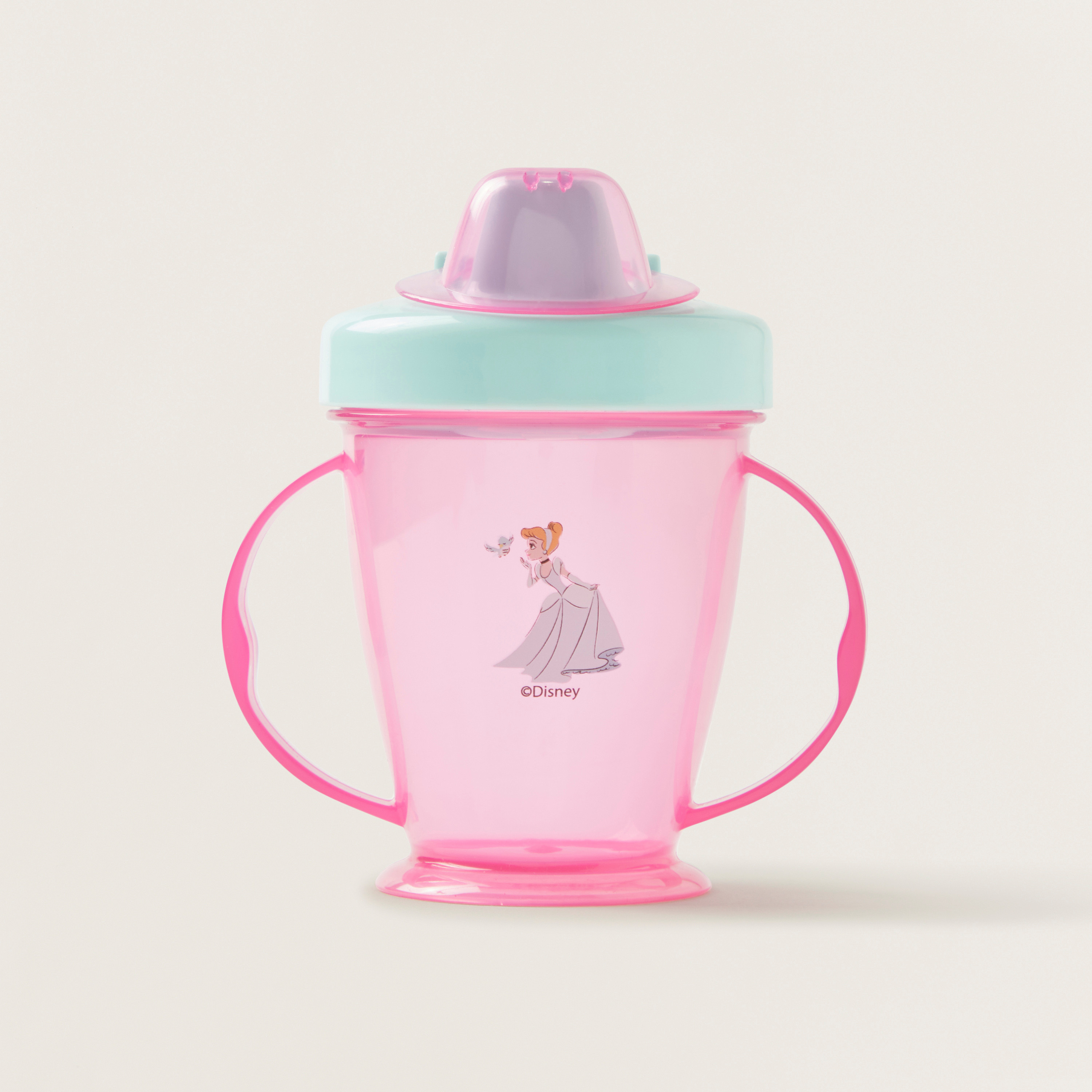 Disney Princess Cinderella Print Spill Proof Sippy Cup-baby-feeding-mealtimeessentials-image-4