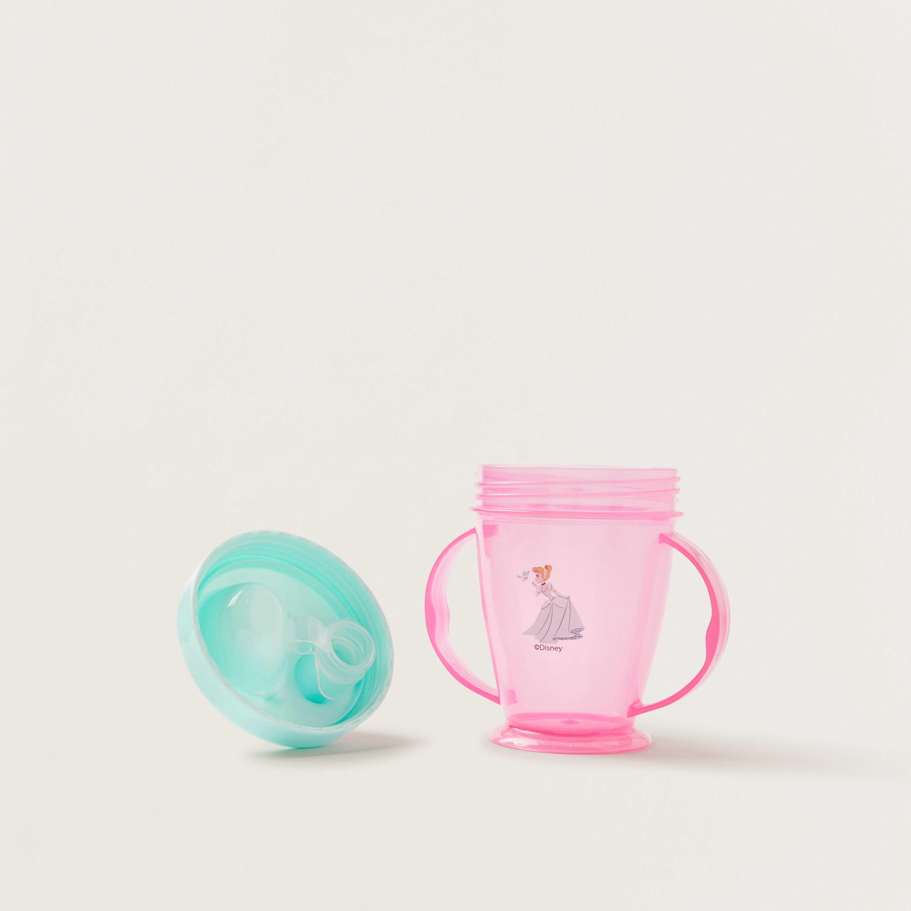 Disney Princess Cinderella Print Spill Proof Sippy Cup-baby-feeding-mealtimeessentials-image-5